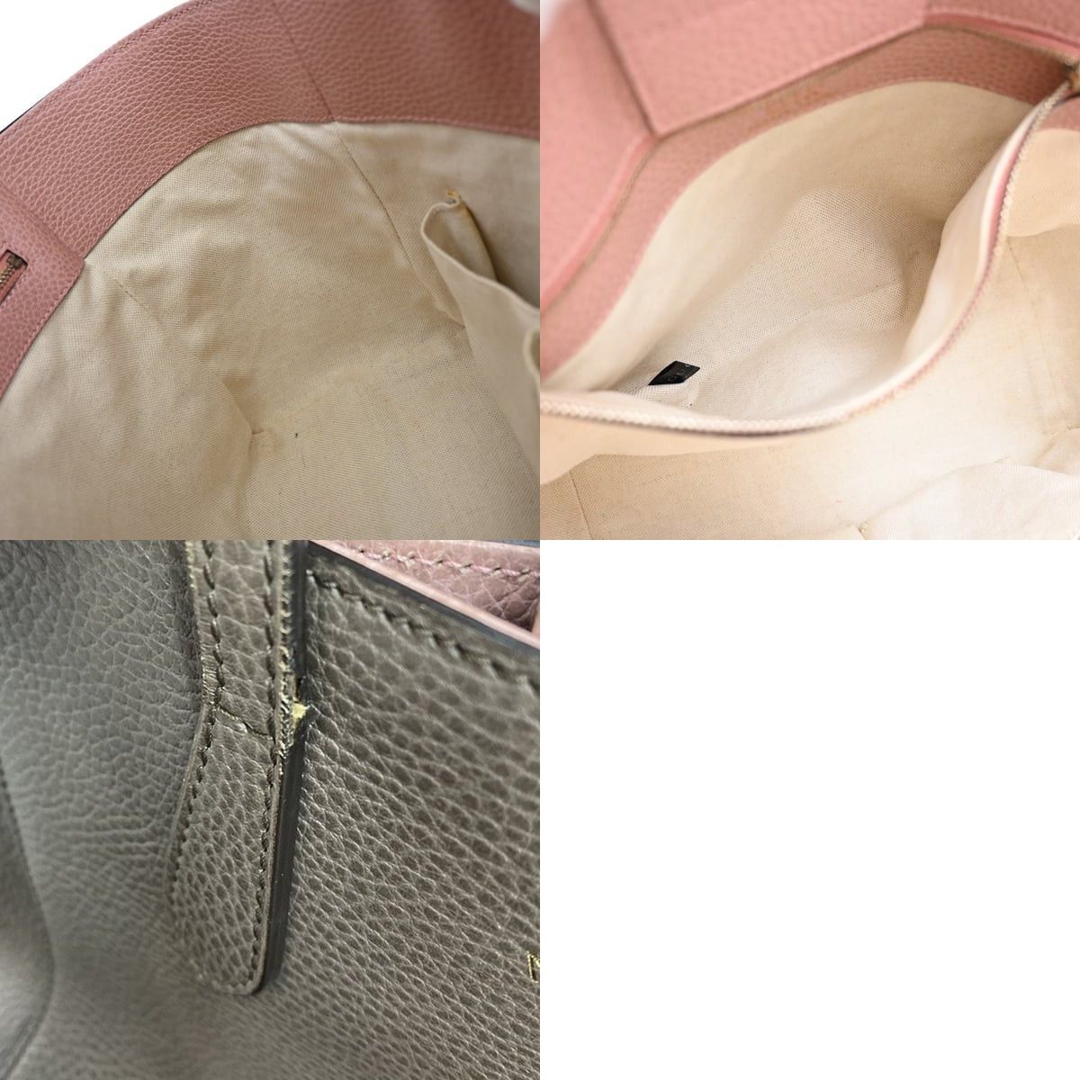 Gucci Gucci Leather Swing Tote Brown Size ONE SIZE - 6 Thumbnail