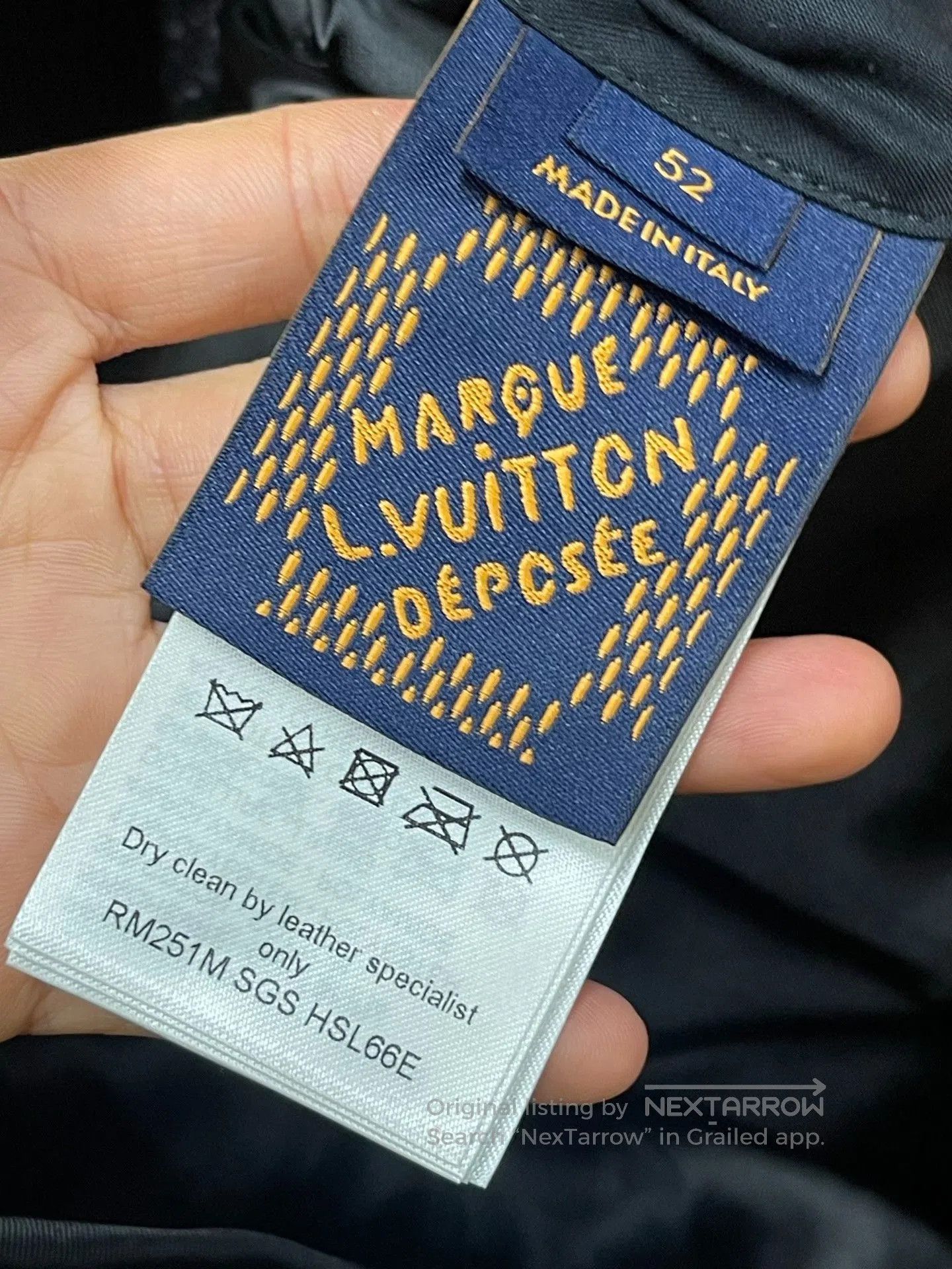 Louis Vuitton Louis Vuitton SS25 Men's Baseball Leather Jacket. Size US L / EU 52-54 / 3 - 4 Thumbnail