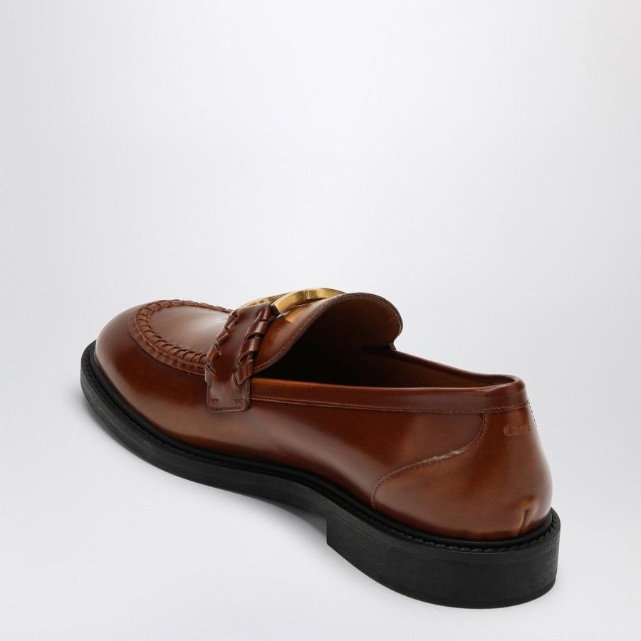 Chloe o1d2blof0824 Leather Loafers in Tan Size US 10 / IT 40 - 4 Thumbnail