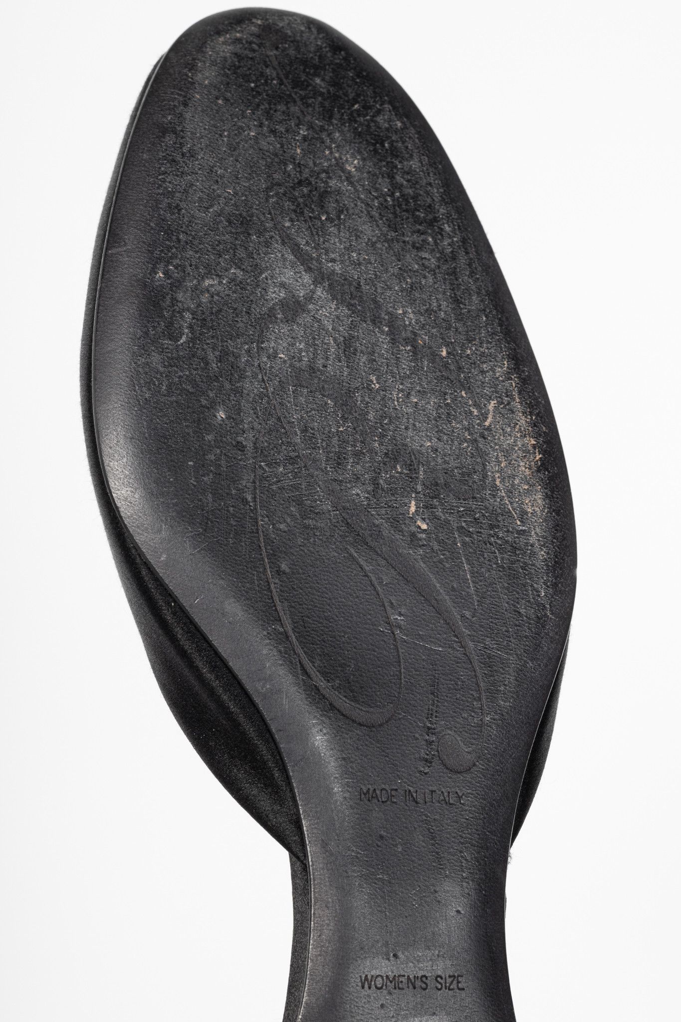 Roger Vivier Roger Vivier Chips Black Silk Strass-Buckle Flats Size US 9 / IT 39 - 6 Thumbnail