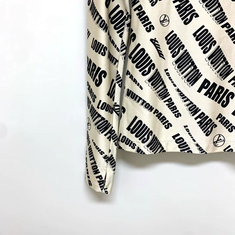 Louis Vuitton Louis Vuitton Printed full-print undershirt 2503-Nextarrow Size S / US 4 / IT 40 - 7 Thumbnail