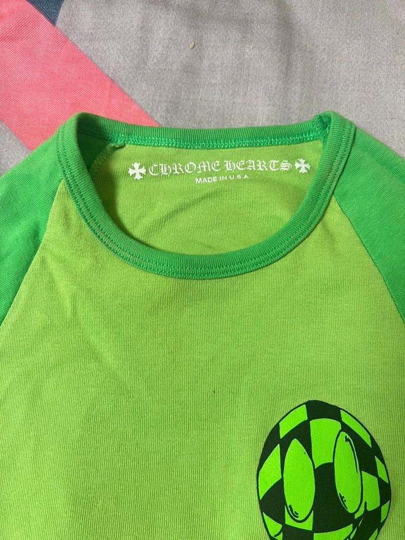 Other Chrome Hearts Chrome Hearts Green Long Sleeve T-Shirt-2507 Size US S / EU 44-46 / 1 - 2 Thumbnail