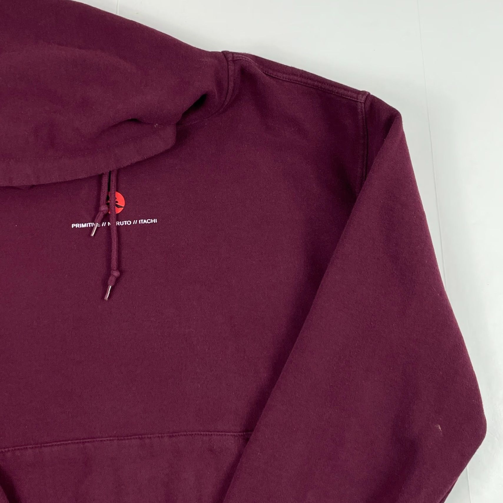 Primitive VINTAGE Primitive Hoodie Mens L Maroon Naruto Itachi Pullover Lined Skater Anime Gym Hoodie Mens Large Maroon Naruto Itachi Pullover Lined Size US L / EU 52-54 / 3 - 3 Thumbnail