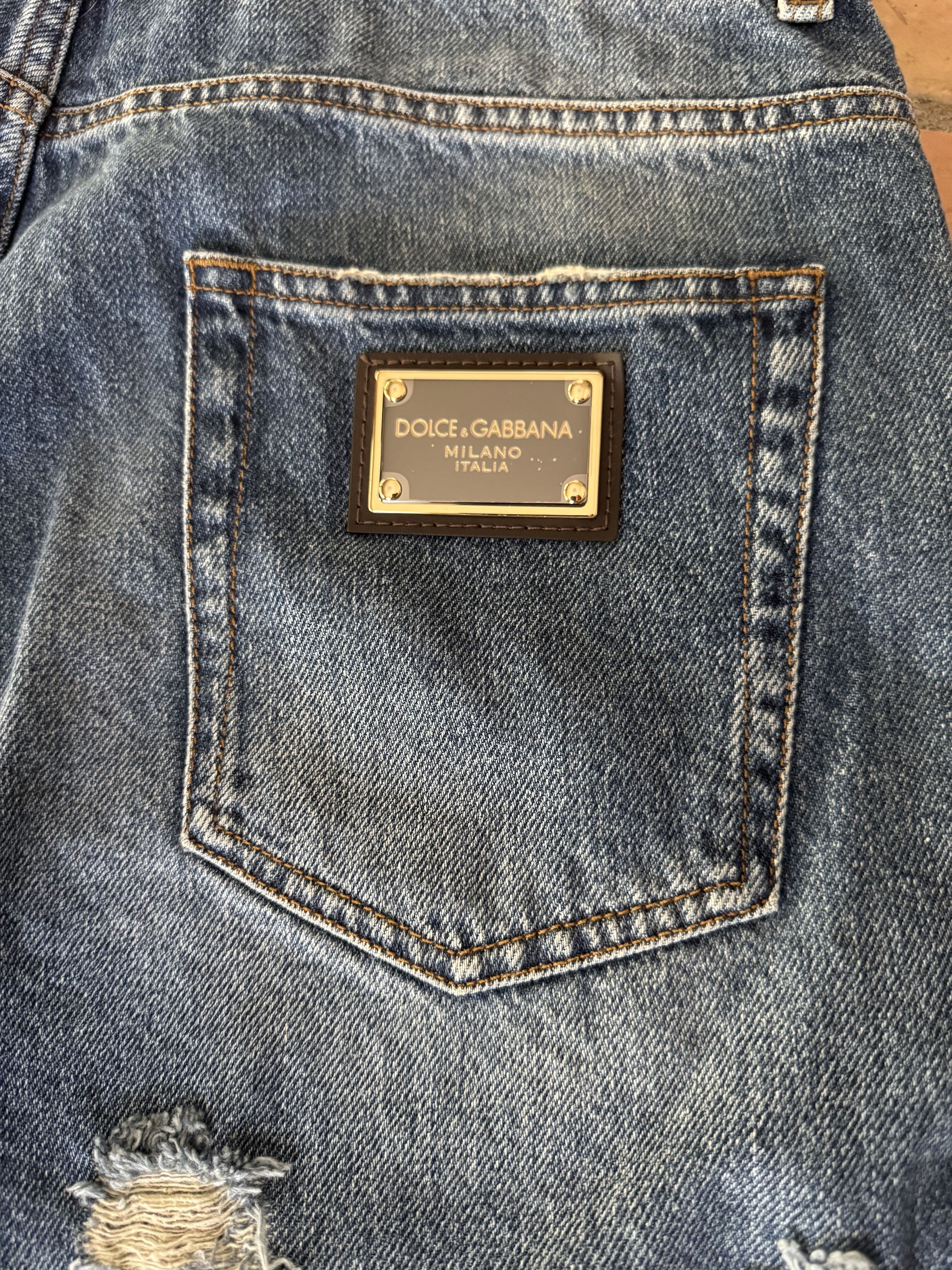 Dolce & Gabbana Dolce & Gabbana Jeans NWT Size EU 48 (US 32) – $895 Retail Size US 32 / EU 48 - 3 Thumbnail