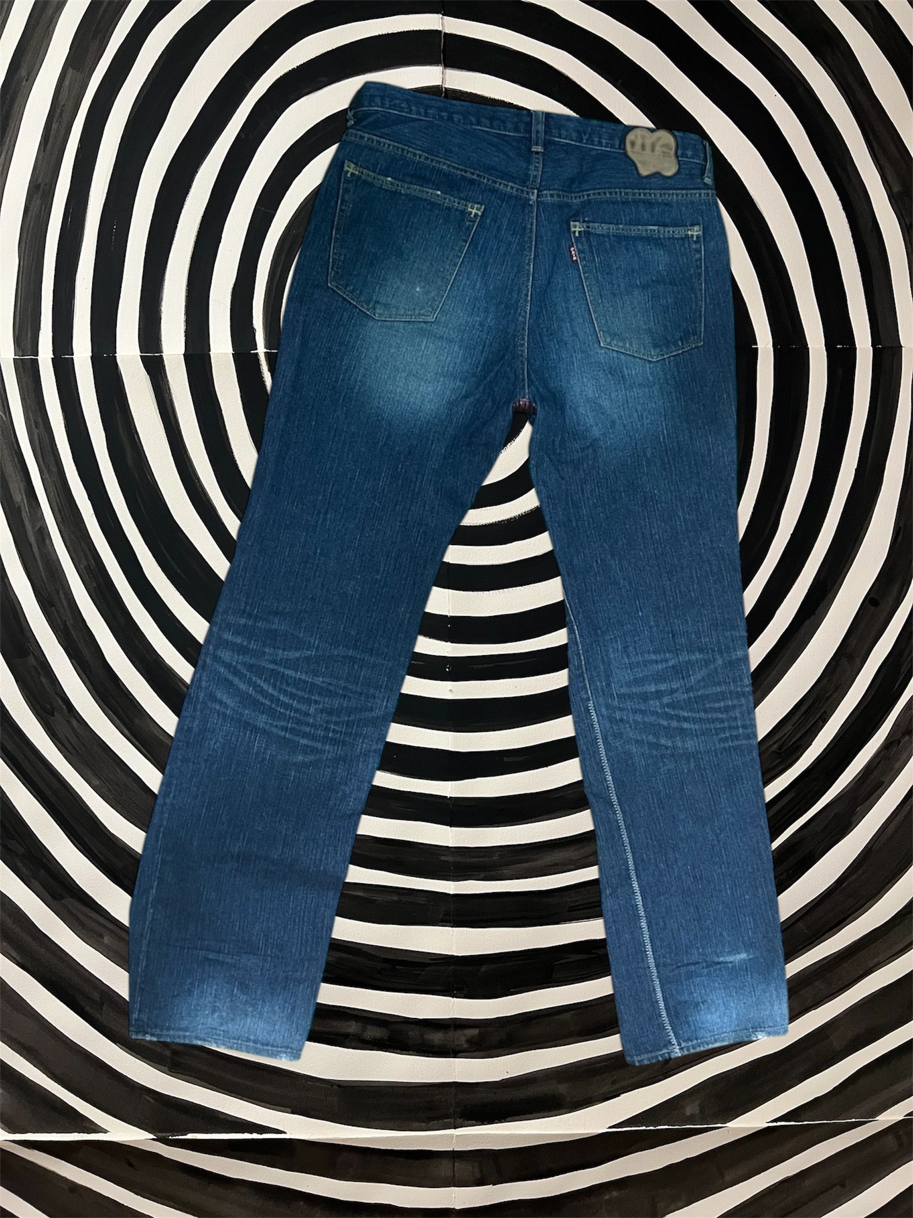 Number (N)ine Kurt Velour Crash Jeans Size US 33 - 2 Thumbnail