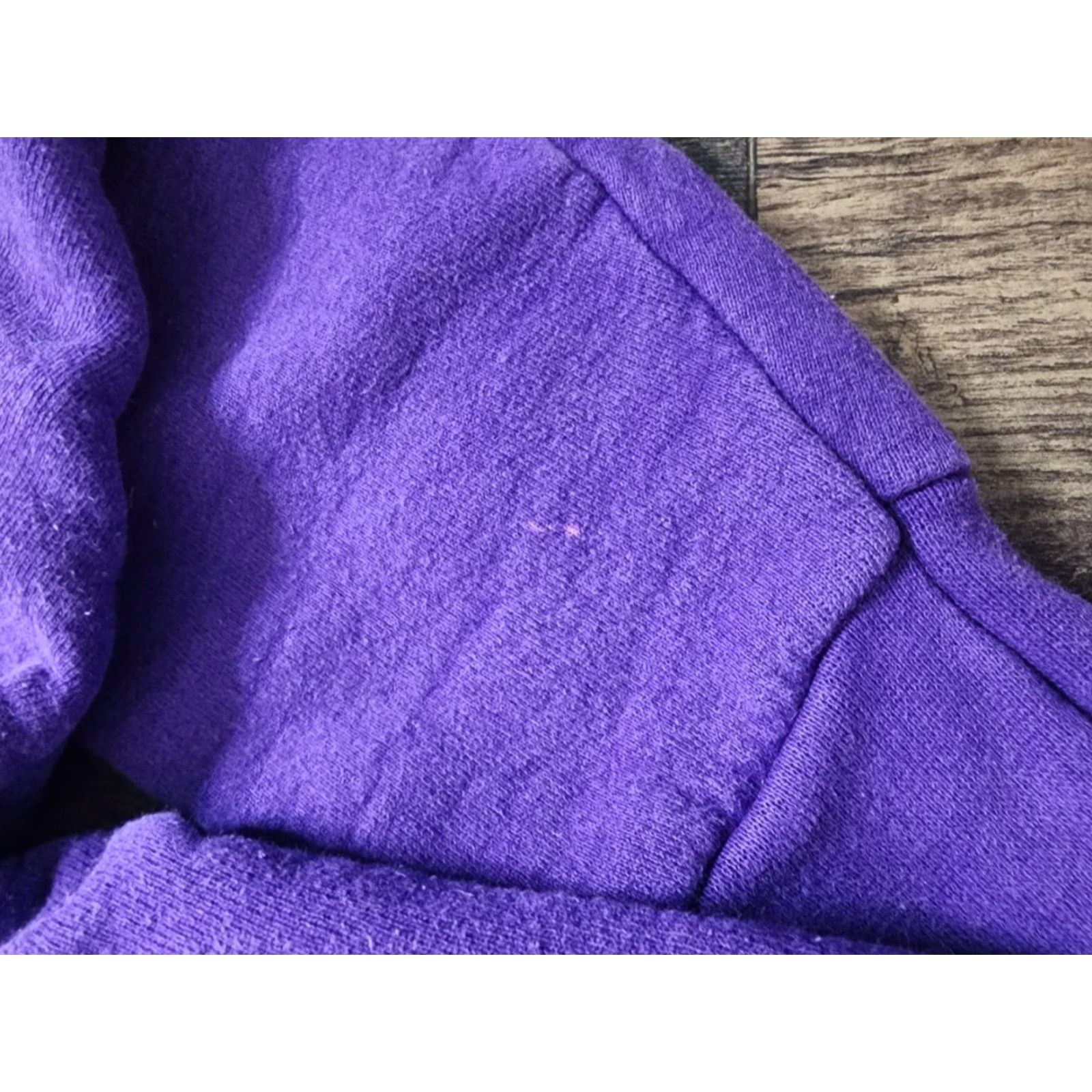 Lee VINTAGE Lee Sport Floral Quilted Pattern Women's XL Long Sleeve Sweatshirt Purple Crew Neck Pullover Size XL / US 12-14 / IT 48-50 - 4 Thumbnail