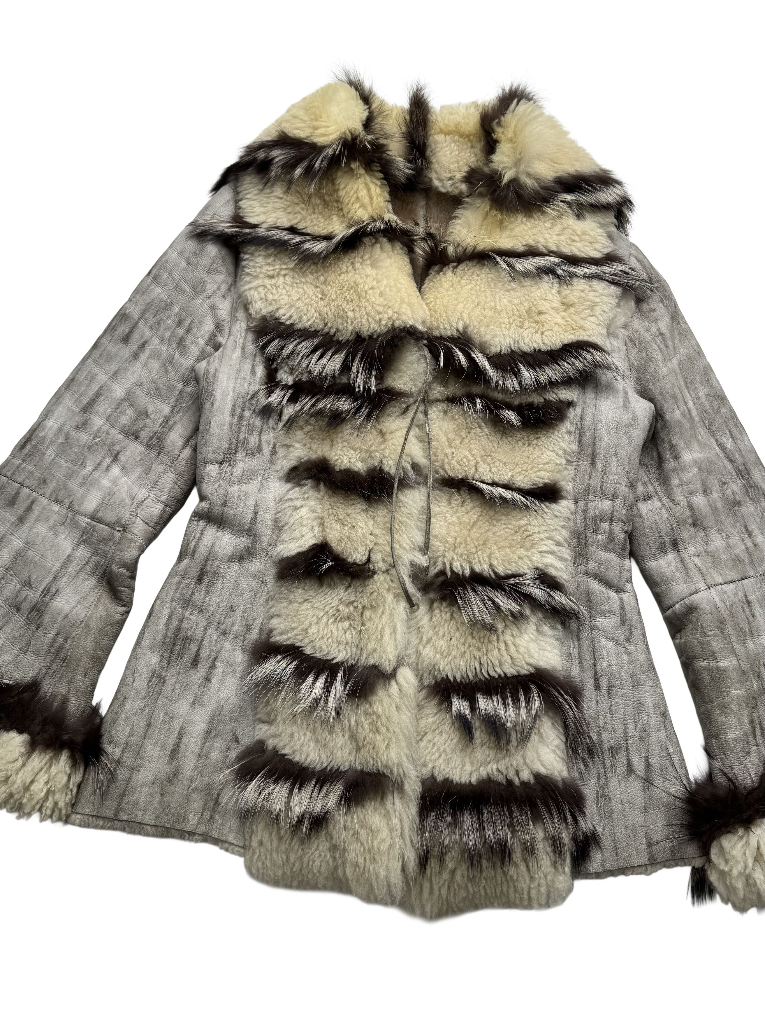Vintage Vintage Real Sheepskin Coat Size M / US 6-8 / IT 42-44 - 6 Thumbnail