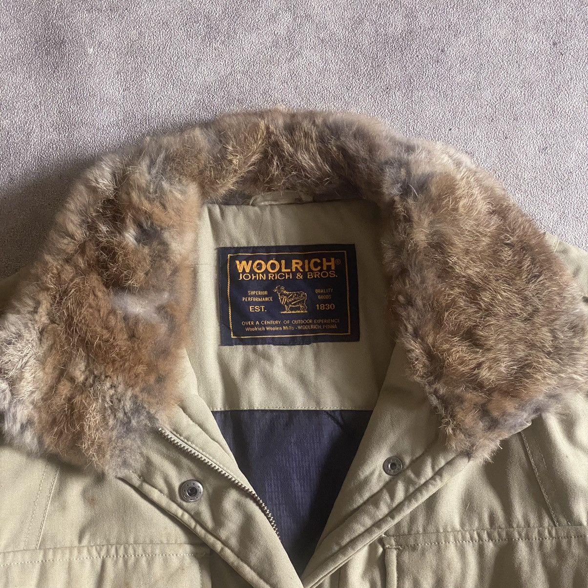 Woolrich Woolen Mills 2000s Woolrich Quilted Fur Collar Size US L / EU 52-54 / 3 - 7 Thumbnail