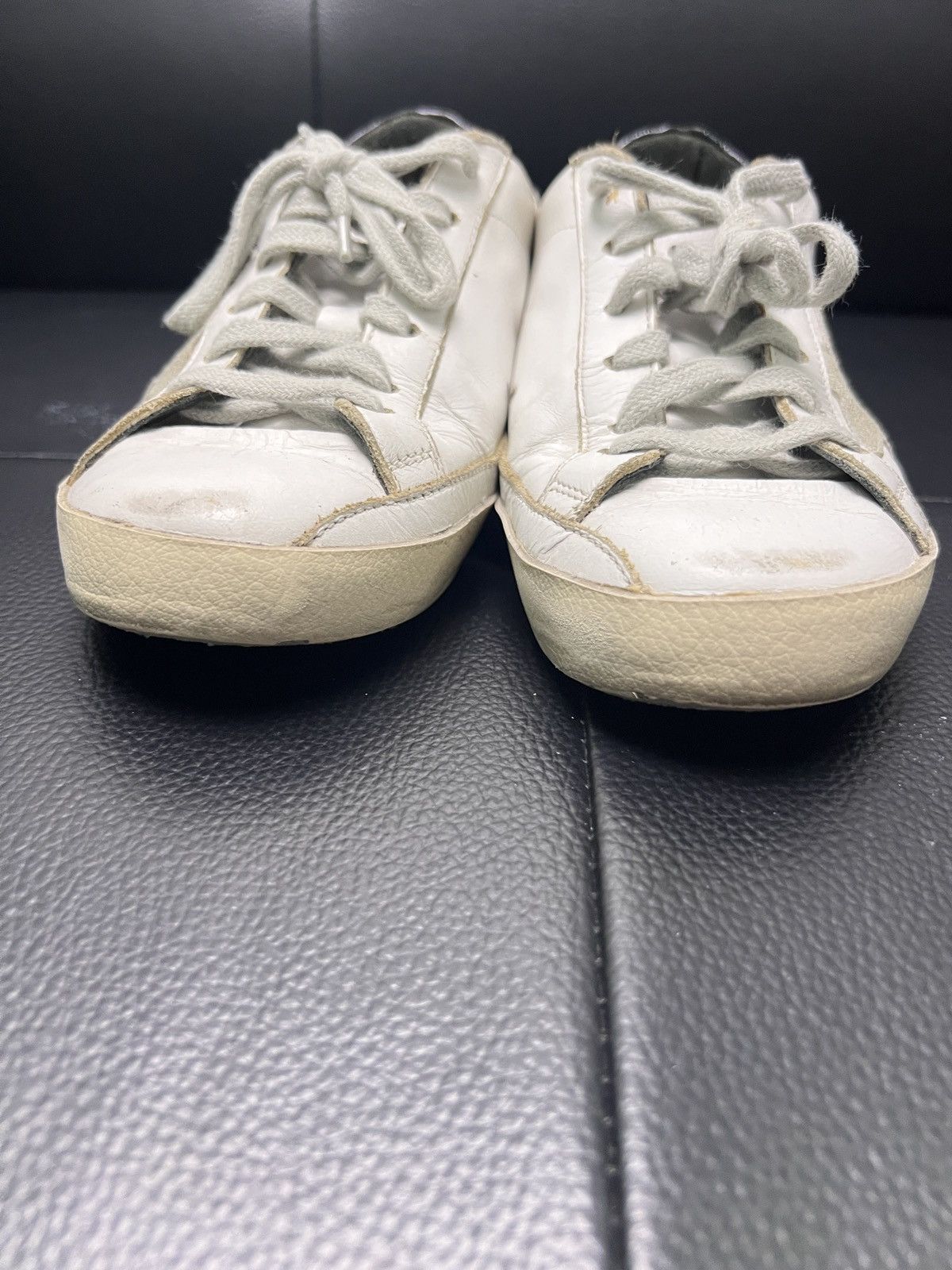 Golden Goose Golden Goose GGDB Distressed Star Sneakers Size US 5 / IT 35 - 4 Thumbnail