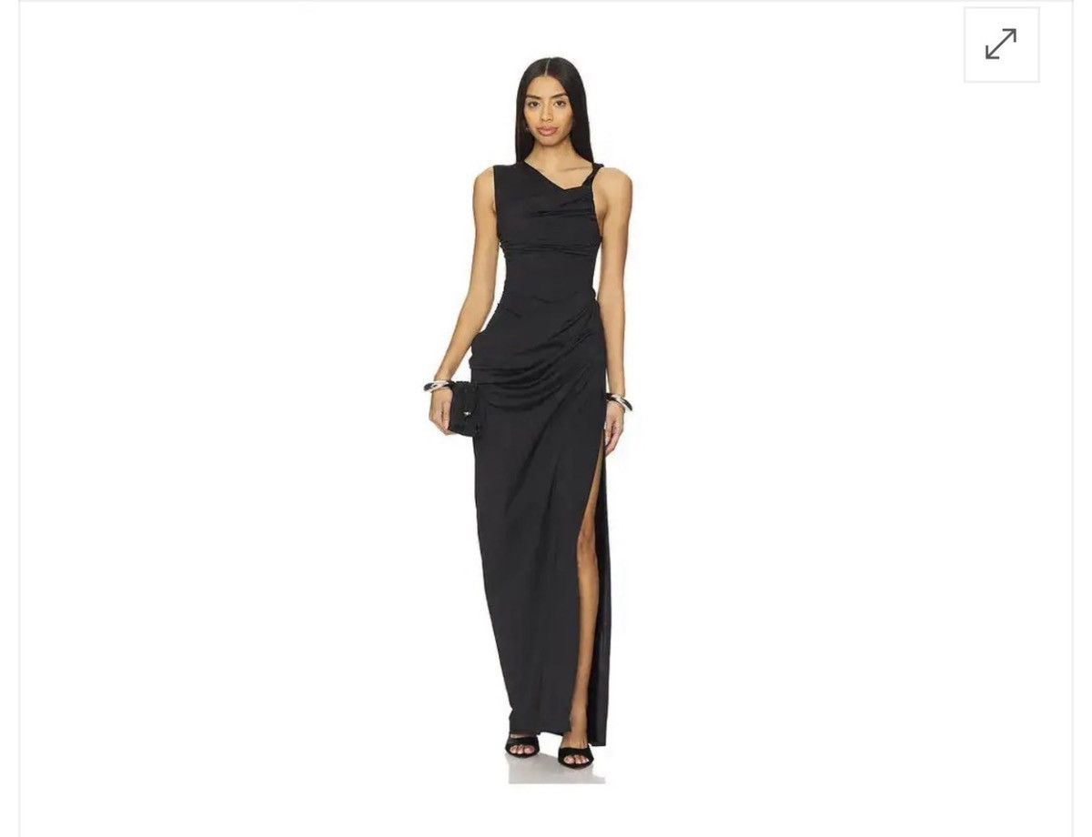 Lovers and Friends Lovers + Friends Athena Gown Black One Shoulder NWT M Size M / US 6-8 / IT 42-44 - 1 Thumbnail