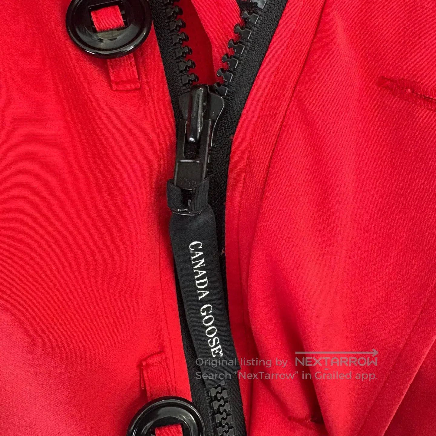 Canada Goose Canada Goose Chateau Parka Red Collar Wolf Fur Down Jacket Size US M / EU 48-50 / 2 - 9 Thumbnail