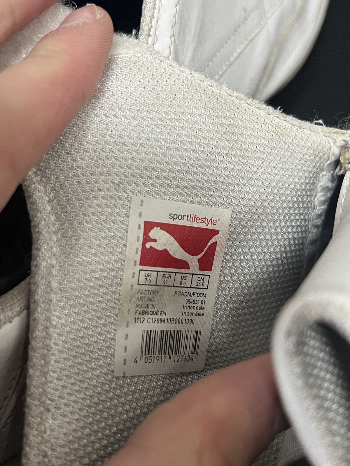Puma Hype Vintage Puma Speedcat White Leather Sneakers Rare Y2K Size US 8.5 / EU 41-42 - 5 Thumbnail