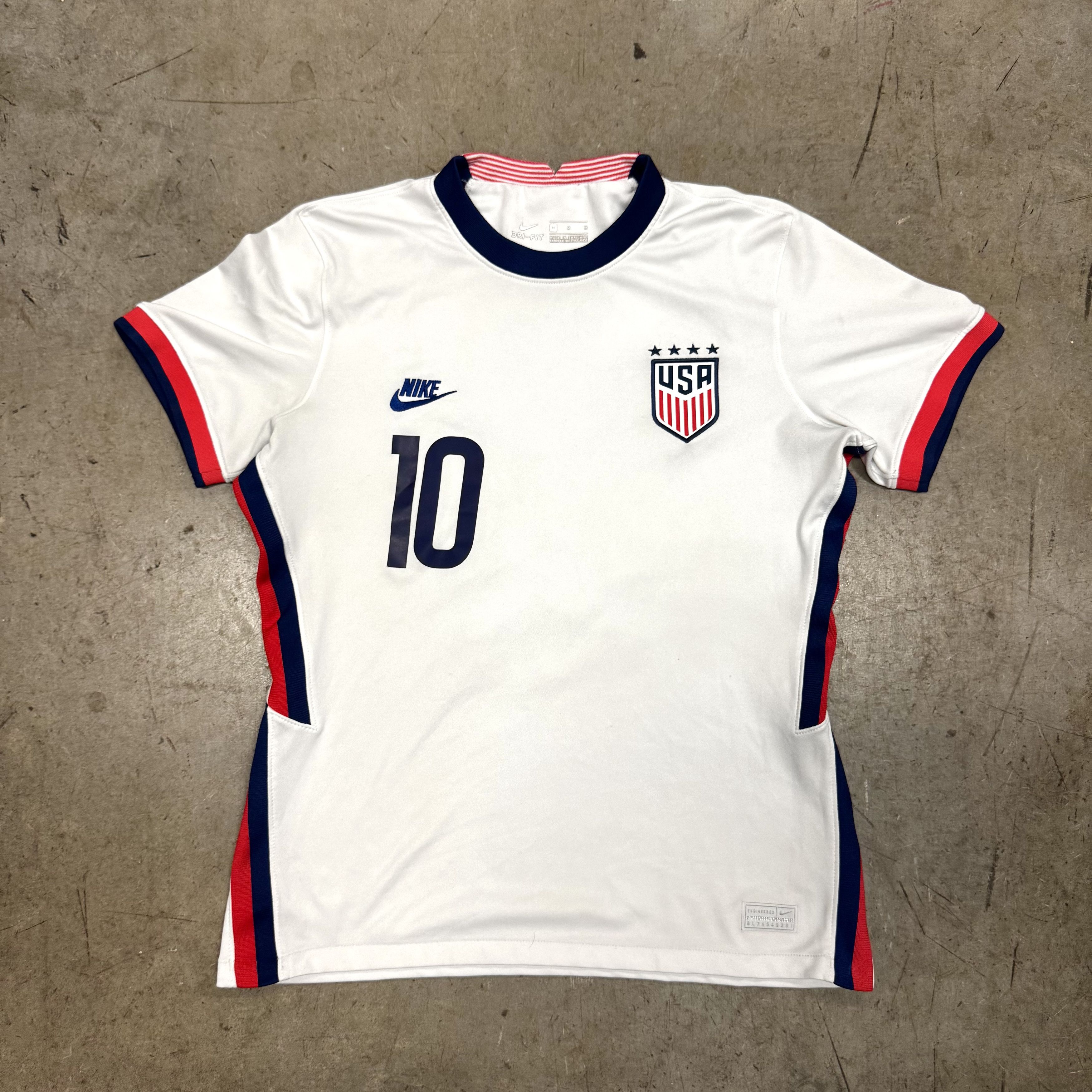 Nike Nike USWNT #10 Lloyd 2020 Stadium Home Soccer Jersey Size M / US 6-8 / IT 42-44 - 1 Thumbnail