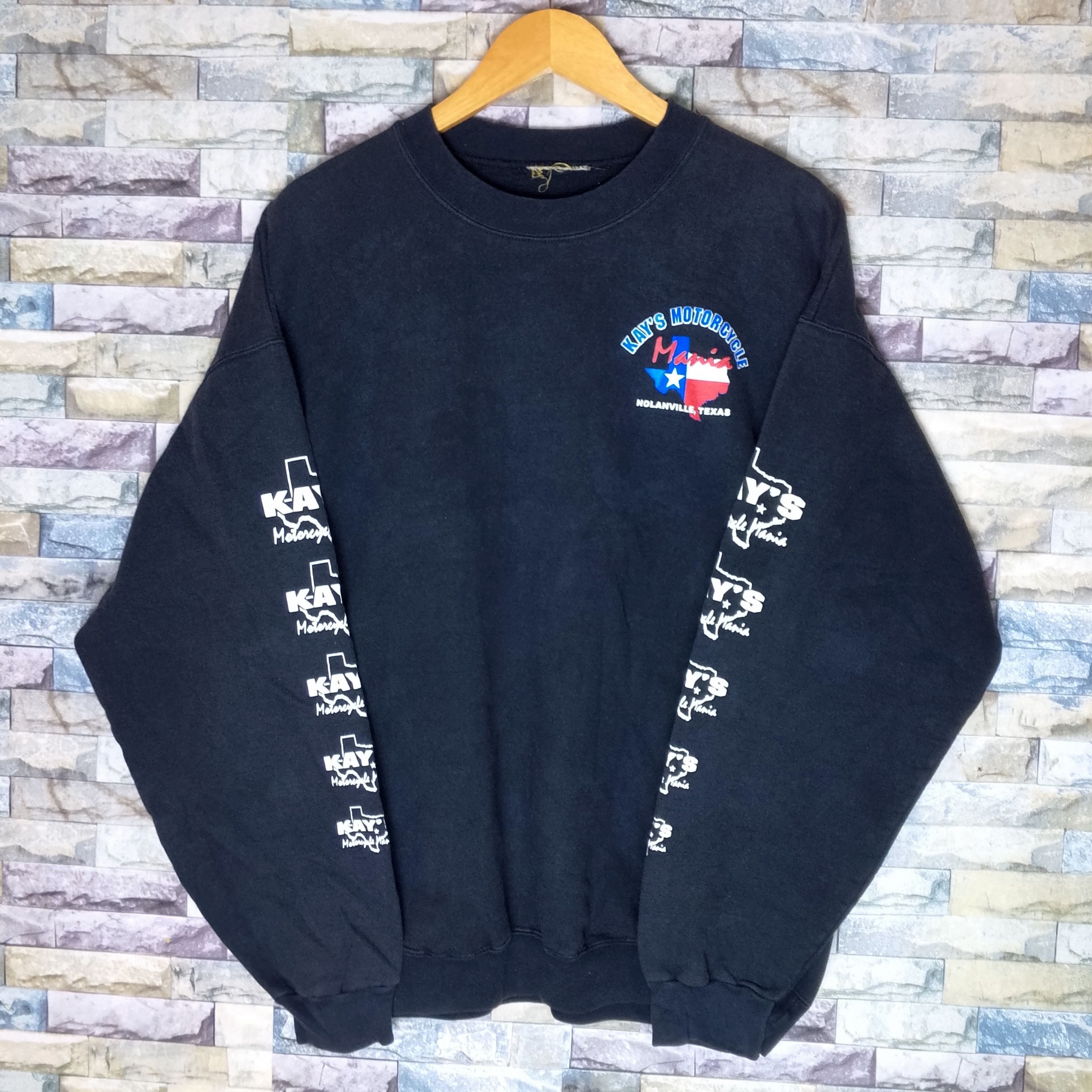 Vintage Vintage Kays Motorcycle Mania Sweatshirt Size US XL / EU 56 / 4 - 2 Thumbnail