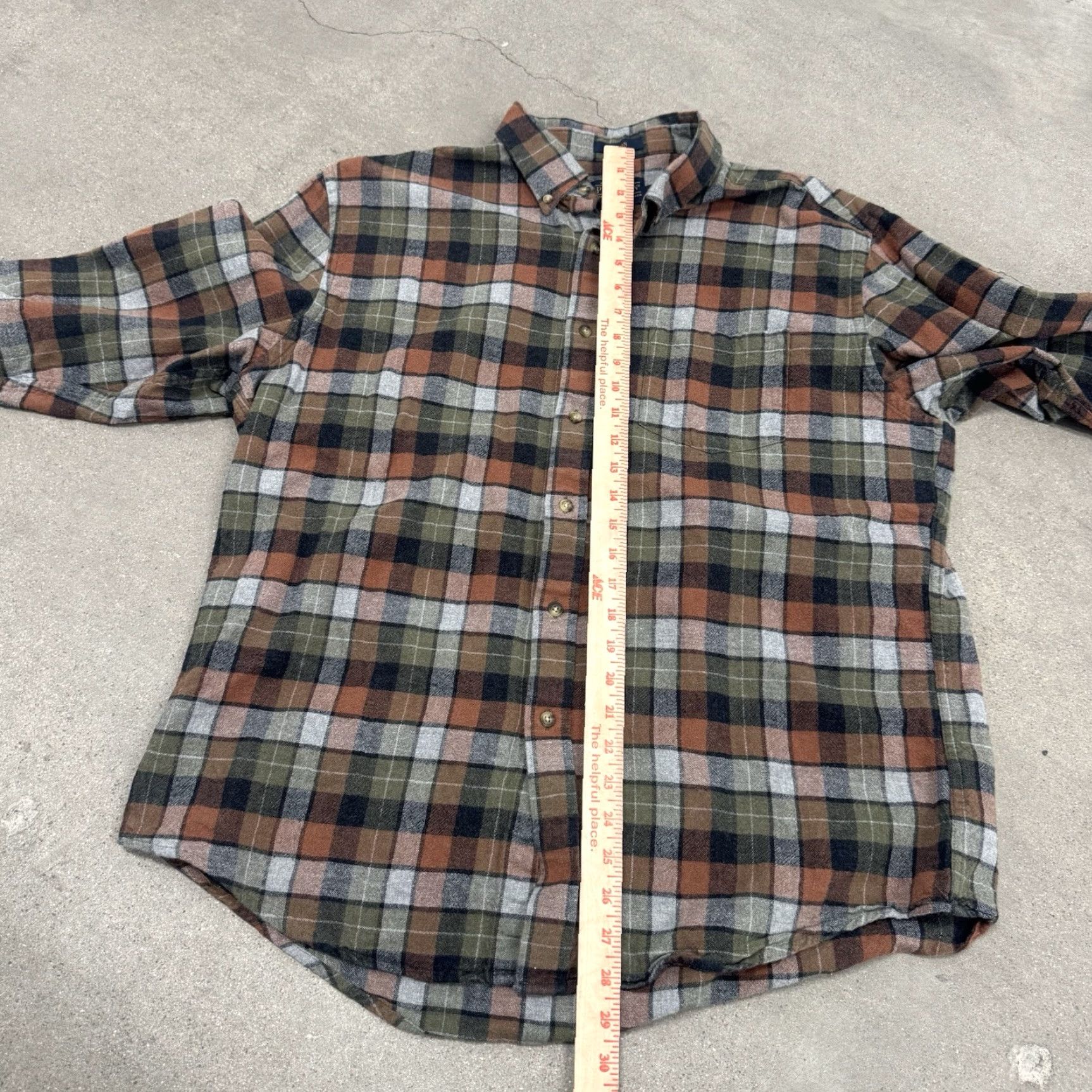 Pendleton PENDLETON Mason Flannel Shirt Men’s XL Button-Down Plaid Multicolor Shirt Size US XL / EU 56 / 4 - 5 Thumbnail