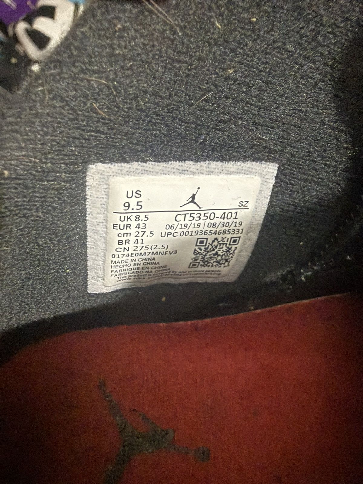 Jordan Brand Jordan retro 6 denim sz 9.5 Size US 9.5 / EU 42-43 - 7 Thumbnail