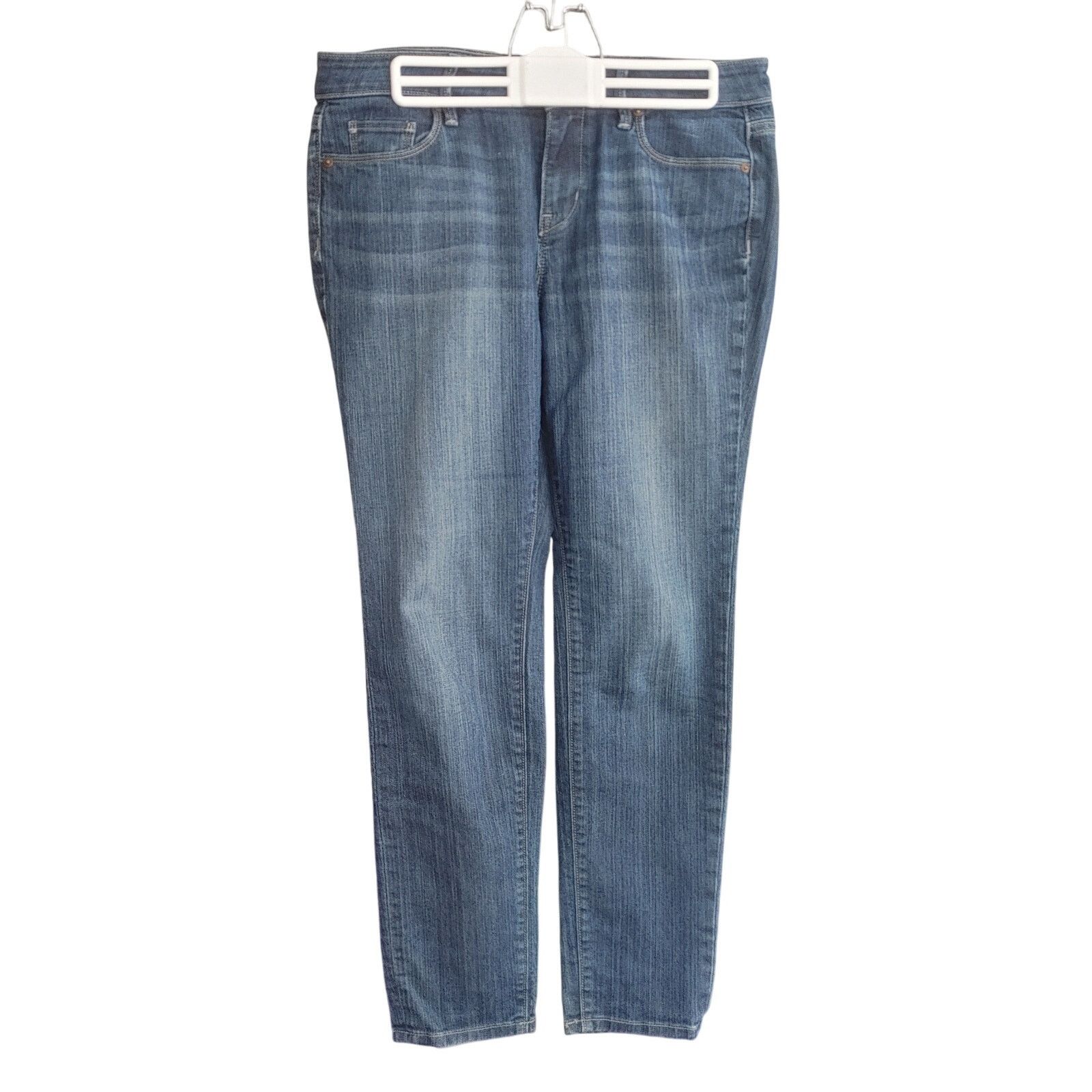 Other LOFT Women's 8P Navy Blue Light Washed Bootcut Jeans Size 30" / US 8 / IT 44 - 1 Thumbnail
