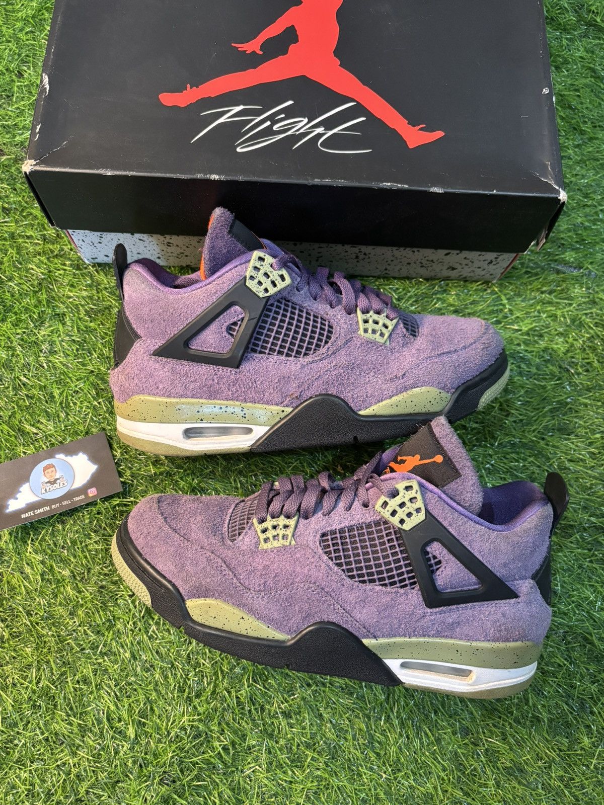 Jordan Brand Jordan 4 purple canyon Size US 8 / EU 41 - 1 Thumbnail
