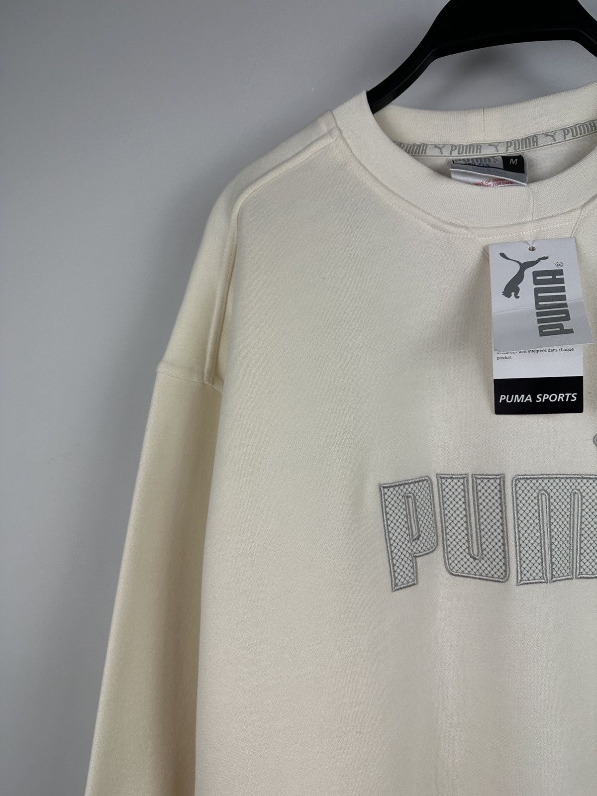 Puma × Vintage New!!! Vintage Y2K Puma Embroidery Logo Oversize Sweatshirt Size US M / EU 48-50 / 2 - 2 Thumbnail