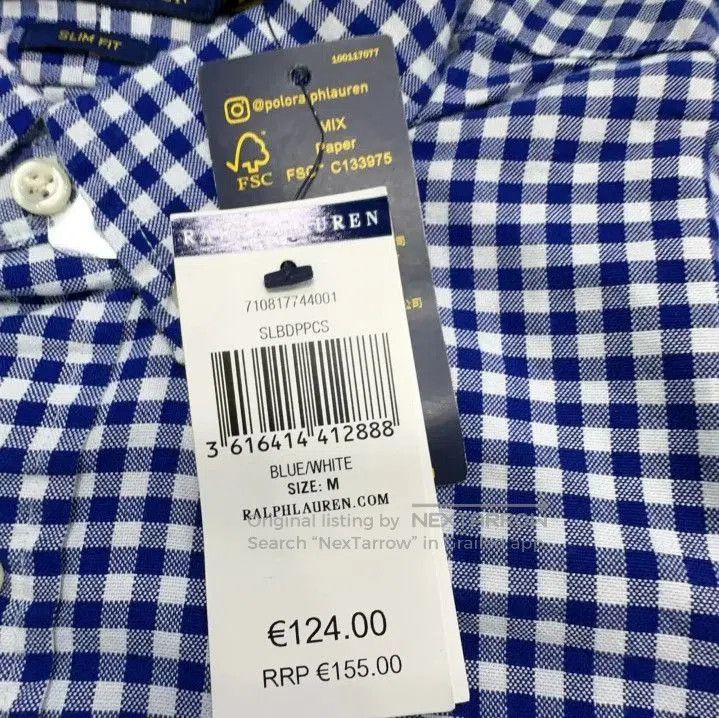 Polo Ralph Lauren Polo Ralph Lauren Plaid Long. Size US M / EU 48-50 / 2 - 6 Thumbnail