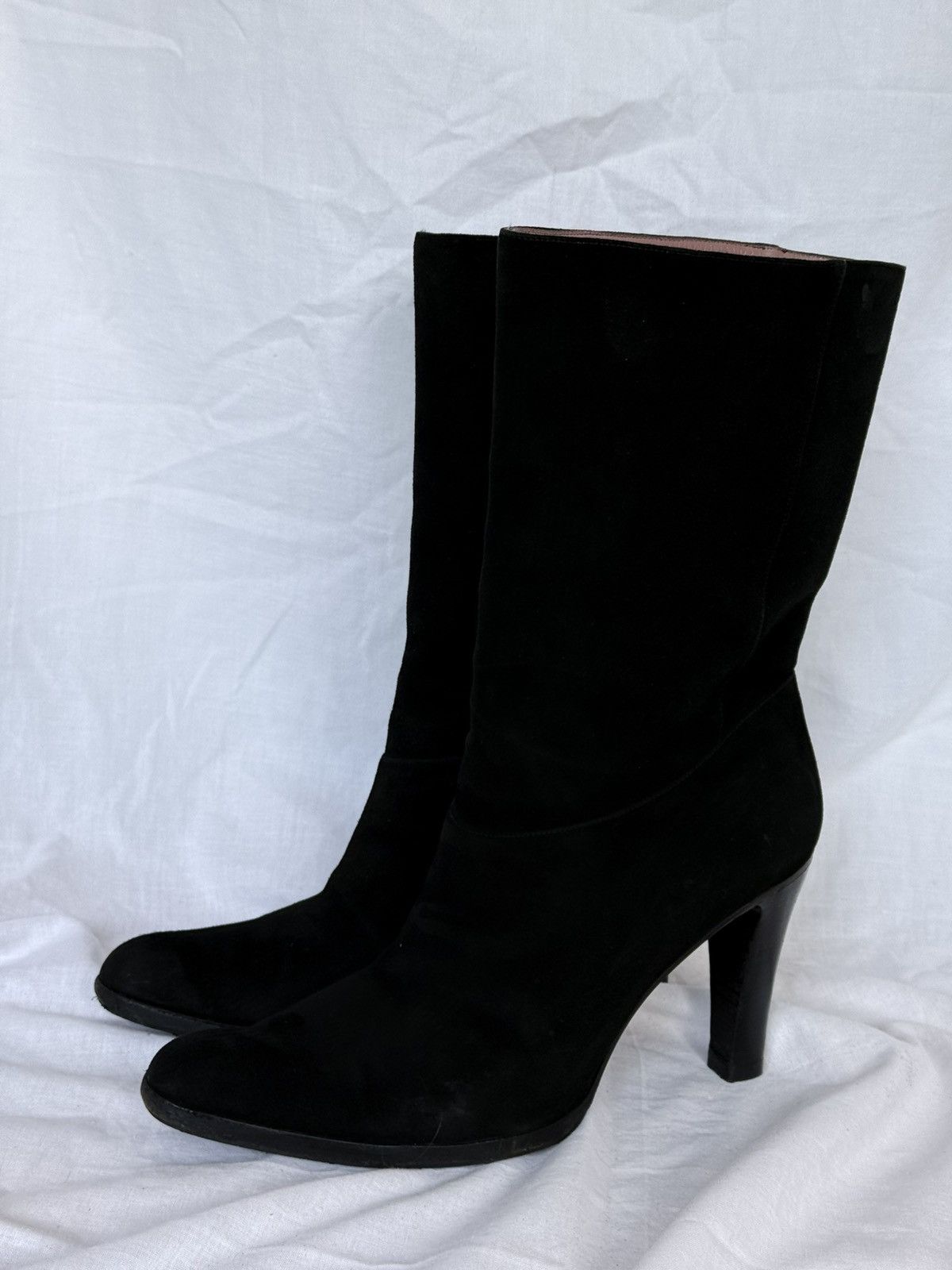 Gucci Gucci Black Suede Riding boots Size US 9 / IT 39 - 1 Thumbnail