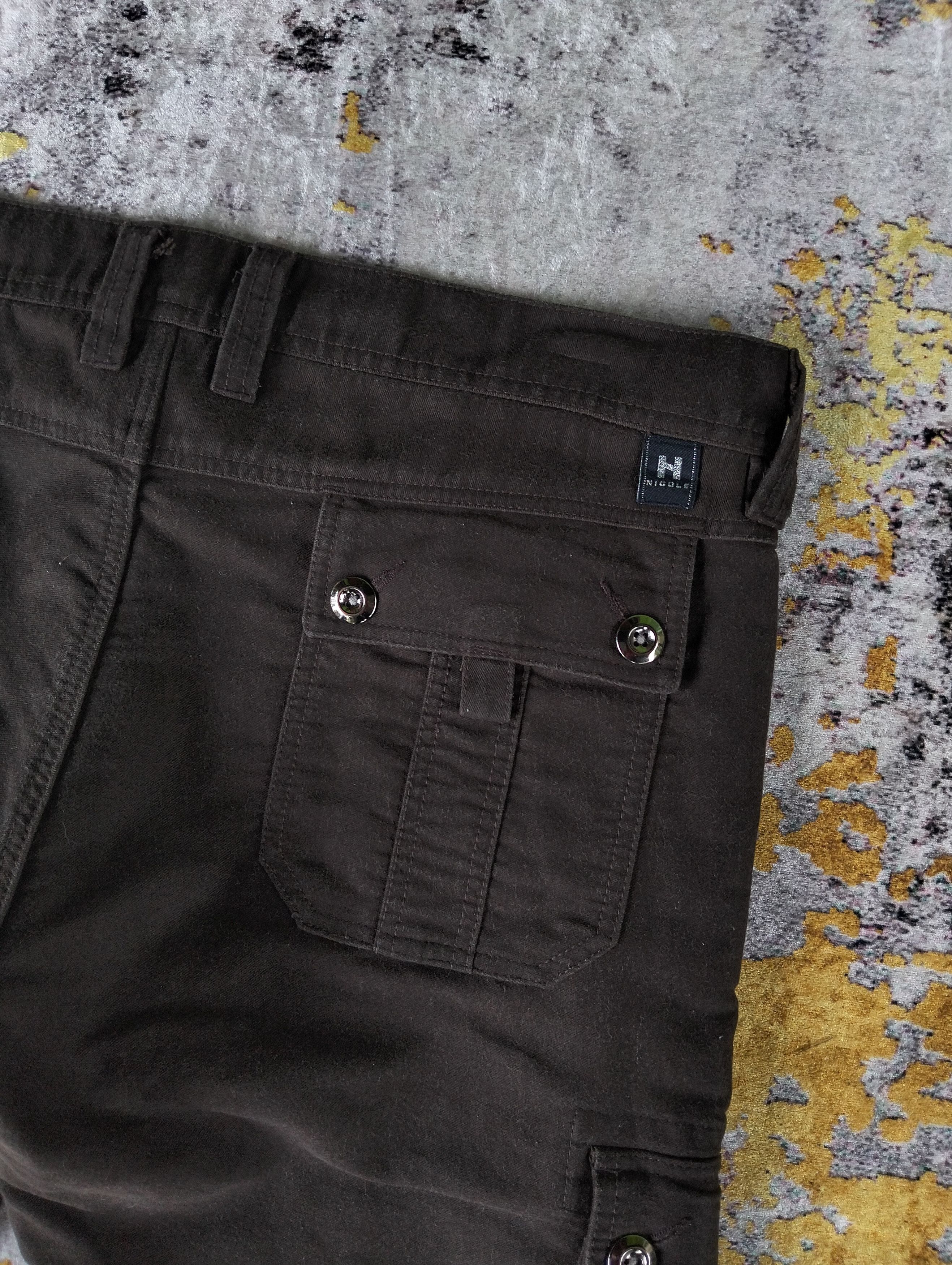 Nicole Club Hideaways Nicole Multi Pocket Low Bootcut Cargo Pants Size US 34 / EU 50 - 4 Thumbnail