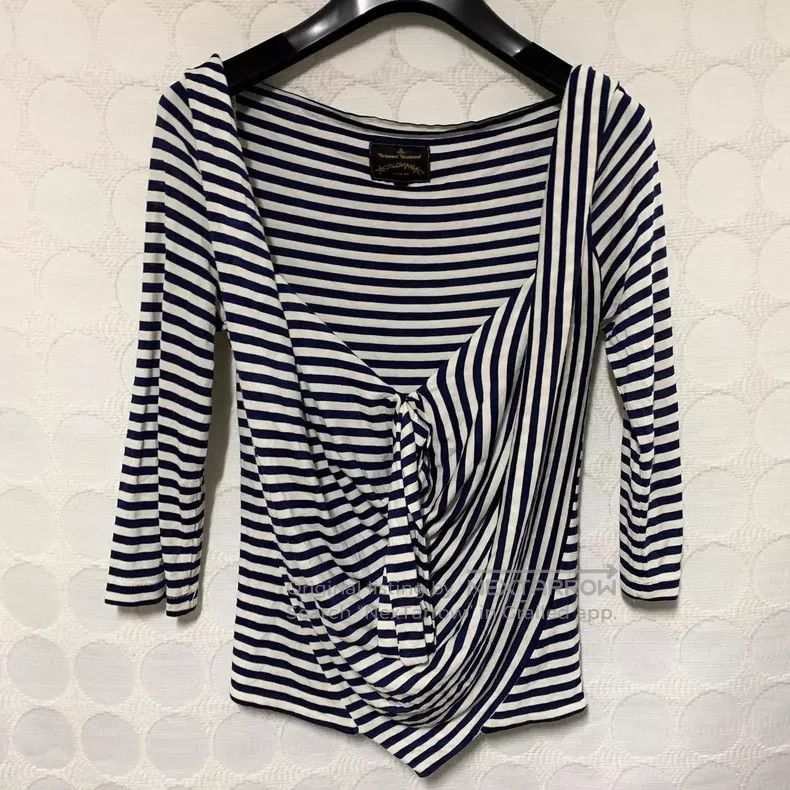 Vivienne Westwood Vivienne Westwood Striped bra cutaway seven-quarter sleeve Size XS / US 0-2 / IT 36-38 - 3 Thumbnail