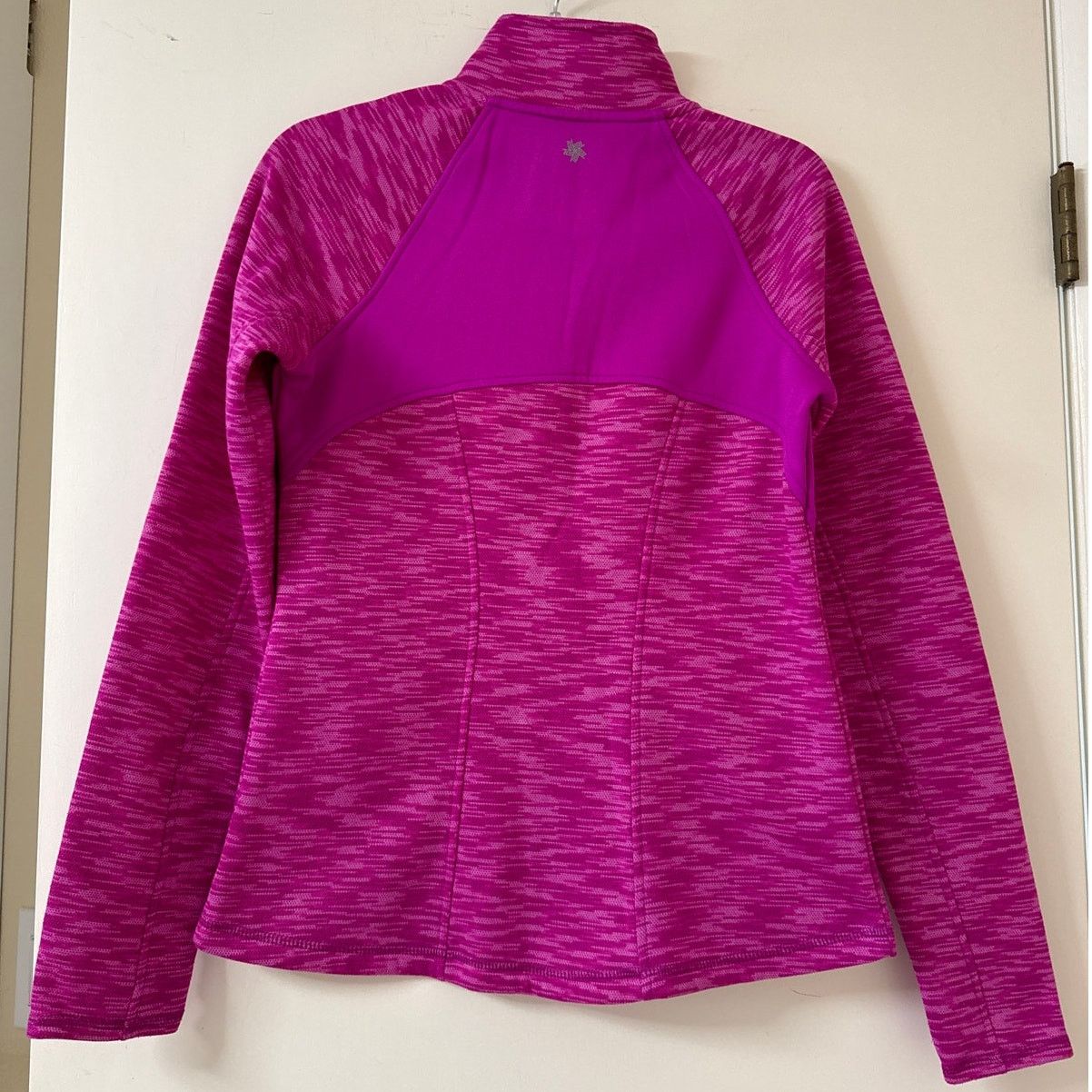 Tek Gear Tek Gear Small Pink Long Sleeves Thumb Holes Full Zip Jacket Size S / US 4 / IT 40 - 2 Thumbnail