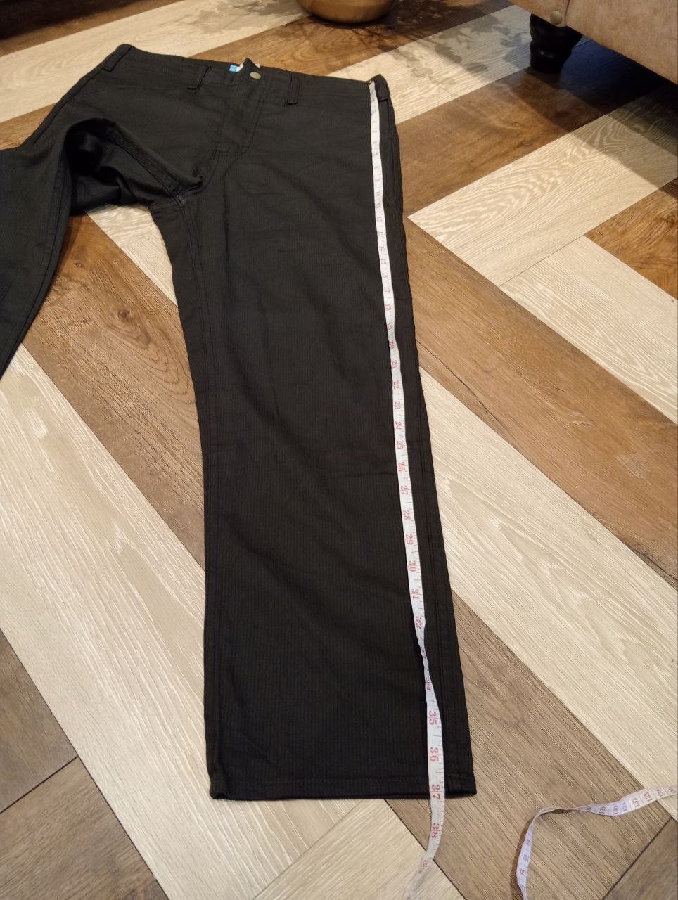 Monitaly MONITALY VINTAGE COTTON PANTS - SIZE 30 BLACK Size US 30 / EU 46 - 15 Thumbnail