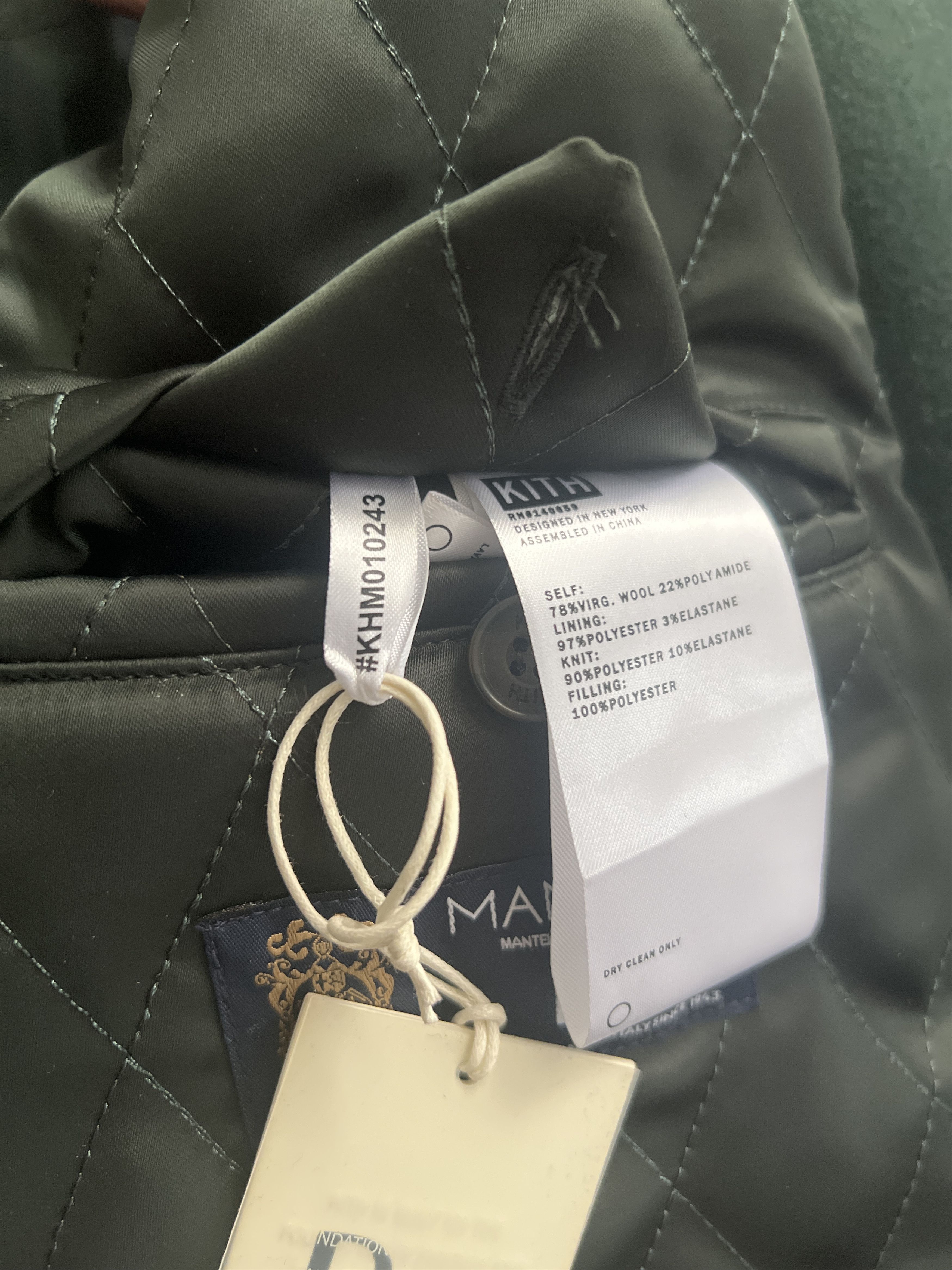 Bergdorf Goodman × Kith Kith Bergdorf Goodman Wool Coaches Jacket Size US M / EU 48-50 / 2 - 10 Thumbnail