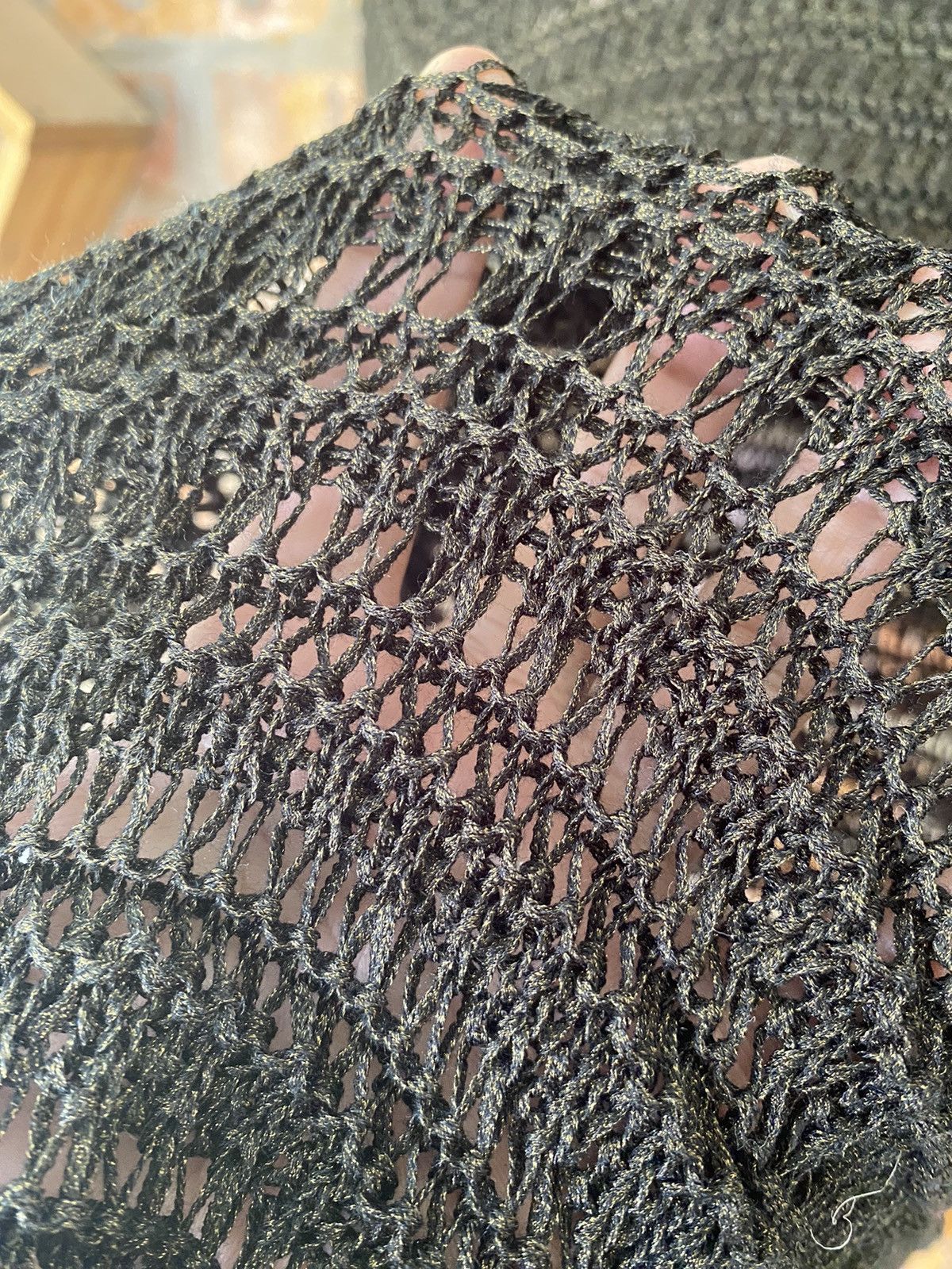 Japanese Brand × Yasuyuki Ishii 1990s Piare Micalady Japan Spider web mesh Size US M / EU 48-50 / 2 - 8 Thumbnail