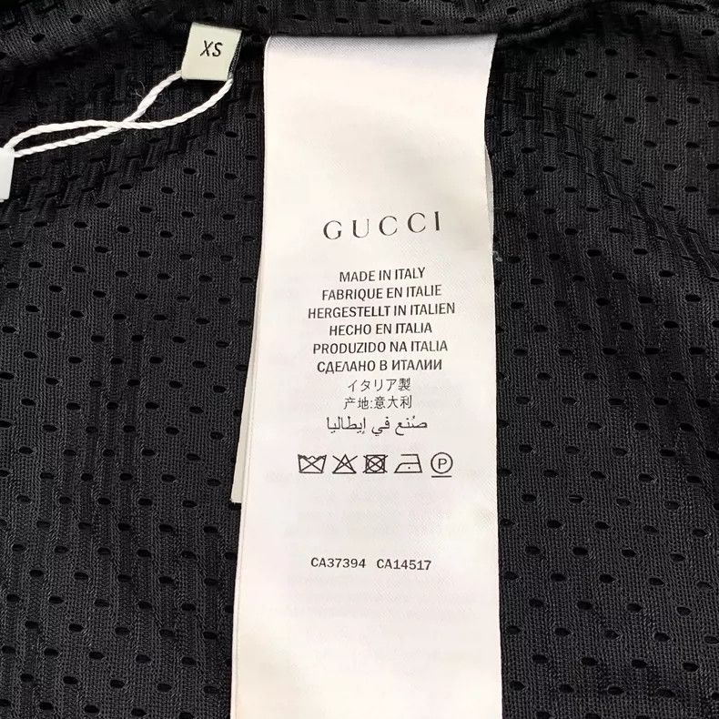 Gucci Gucci Black logo letter zipper jacket 2504-Nextarrow Size US XS / EU 42 / 0 - 7 Thumbnail