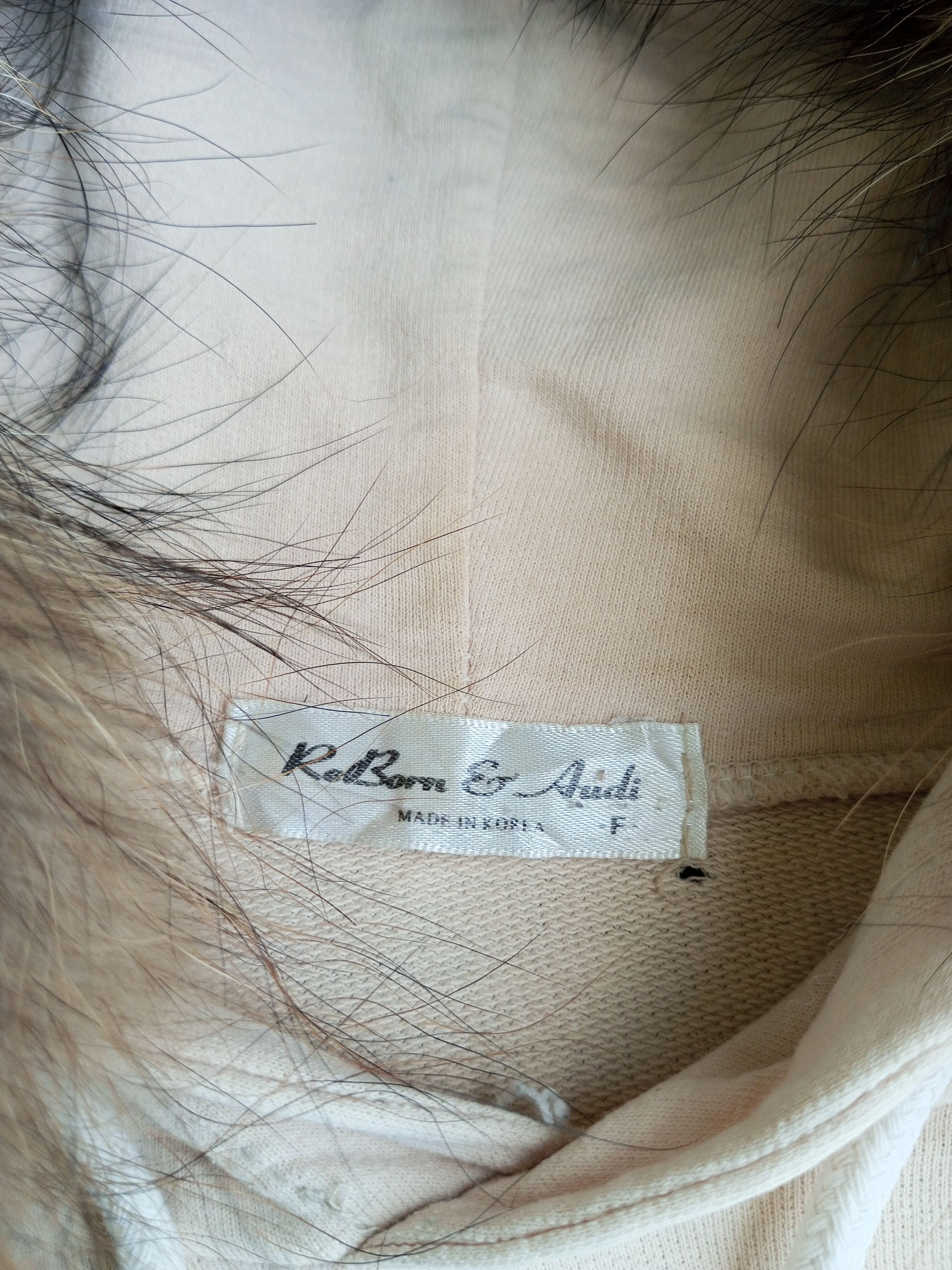 Japanese Brand "No Wash Tag" Reborn & Audi Fur Hoodie i6w9 LGB style Size US L / EU 52-54 / 3 - 8 Thumbnail