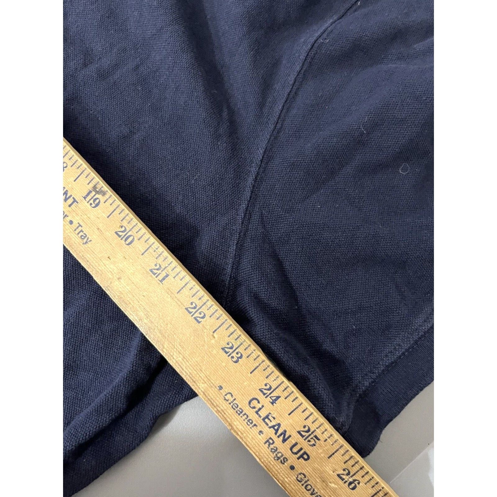 Eddie Bauer VTG Eddie Bauer Polo Shirt Mens 2XL Navy Blue Striped Knit 100% Cotton 90s Rugby Style Mens Size US XXL / EU 58 / 5 - 5 Thumbnail
