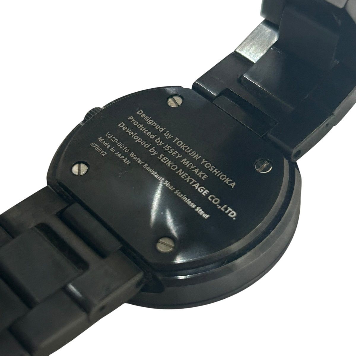 Homme Plisse Issey Miyake 210 Issey Miyake × TOKUJIN YOSHIOKA watch dark silver Size ONE SIZE - 12 Thumbnail