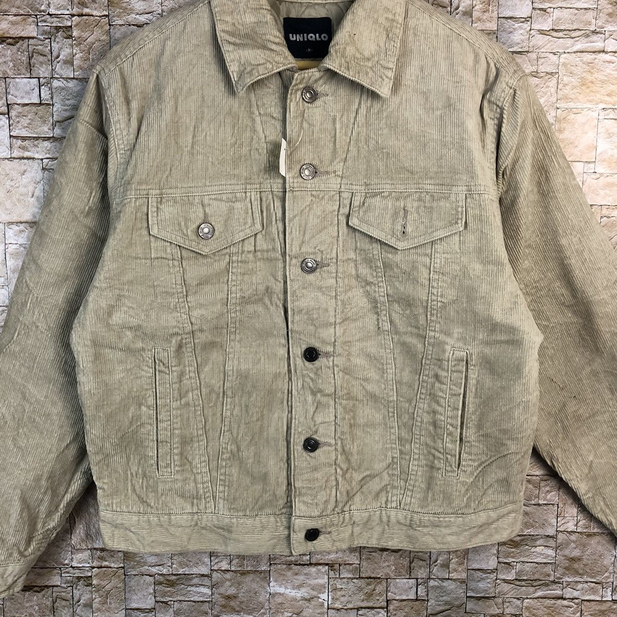 Uniqlo Uniqlo Brown Conduroy jacket vintage #A522 Size US M / EU 48-50 / 2 - 3 Thumbnail