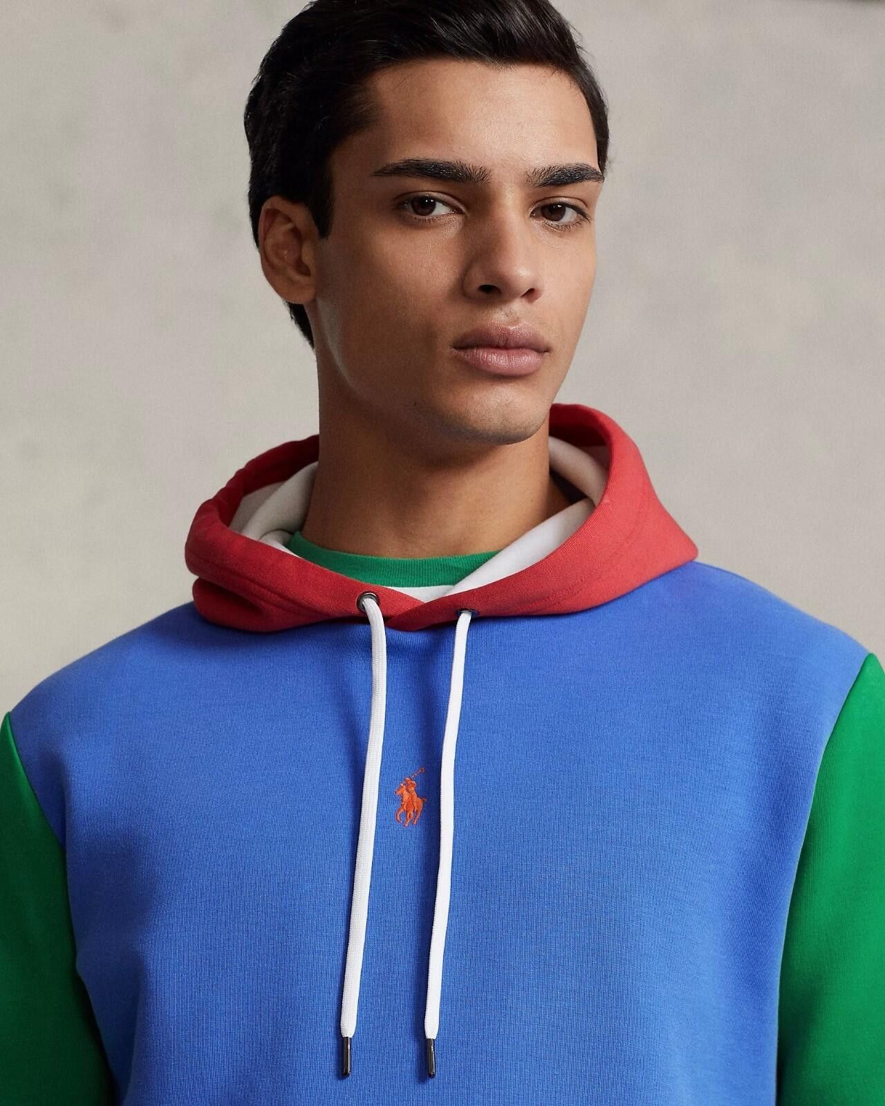 Polo Ralph Lauren POLO RALPH LAUREN Hooded Men's Color Block Hoodie L NWT Size US L / EU 52-54 / 3 - 3 Thumbnail