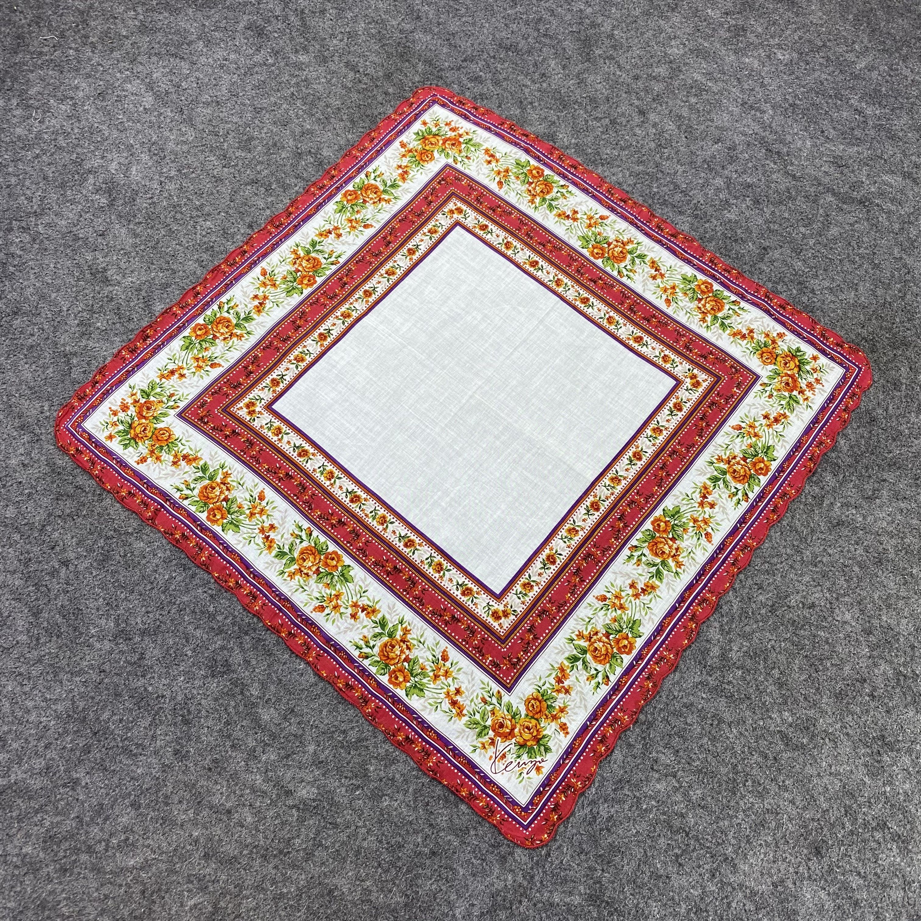 Kenzo Kenzo Handkerchief Neckerchief Bandana-B1961 Size ONE SIZE - 4 Thumbnail