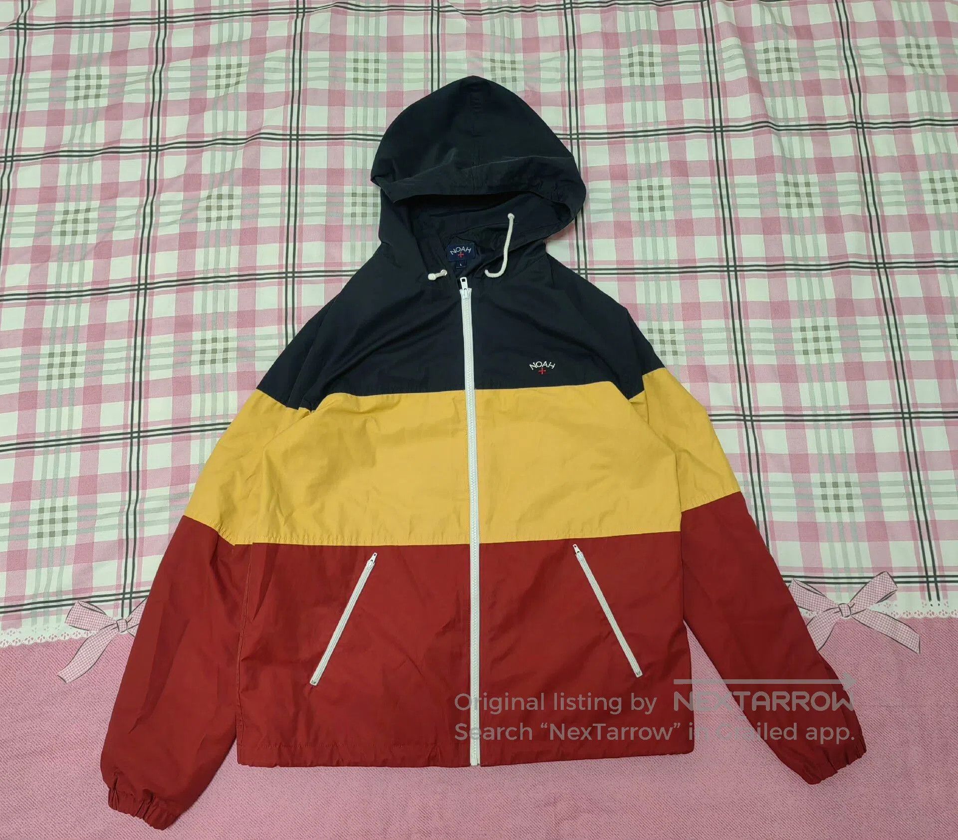 Noah noah colorblock pattern windbreaker jacket. Size US L / EU 52-54 / 3 - 1 Thumbnail