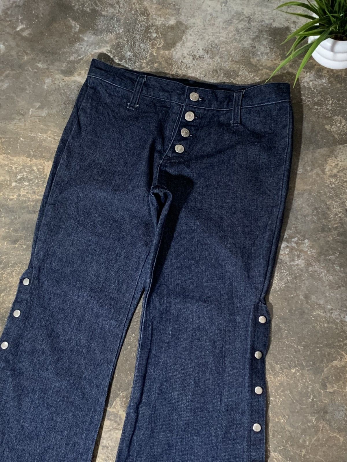 If Six Was Nine Super Flare Gothic Jeans Egoist Japanese style Size US 28 / EU 44 - 3 Thumbnail