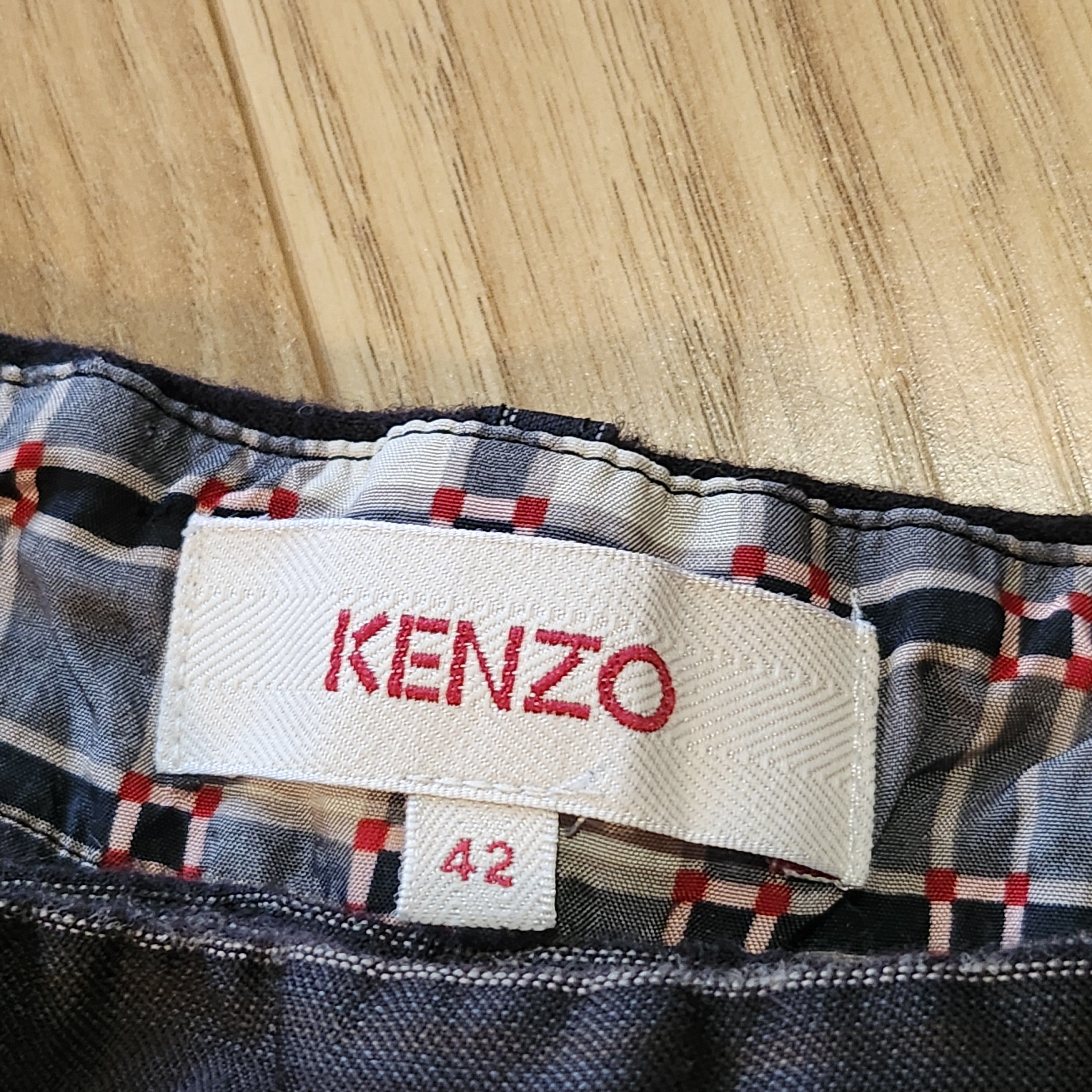 Kenzo Kenzo Wool Pants Size US 34 / EU 50 - 5 Thumbnail