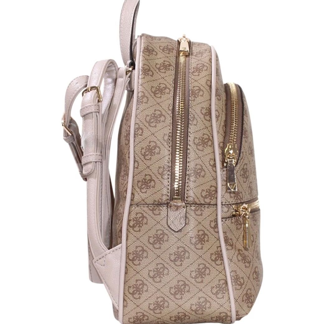 Guess Guess Women's Manhattan Backpack Latte Logo Large Bag Size ONE SIZE - 2 Thumbnail
