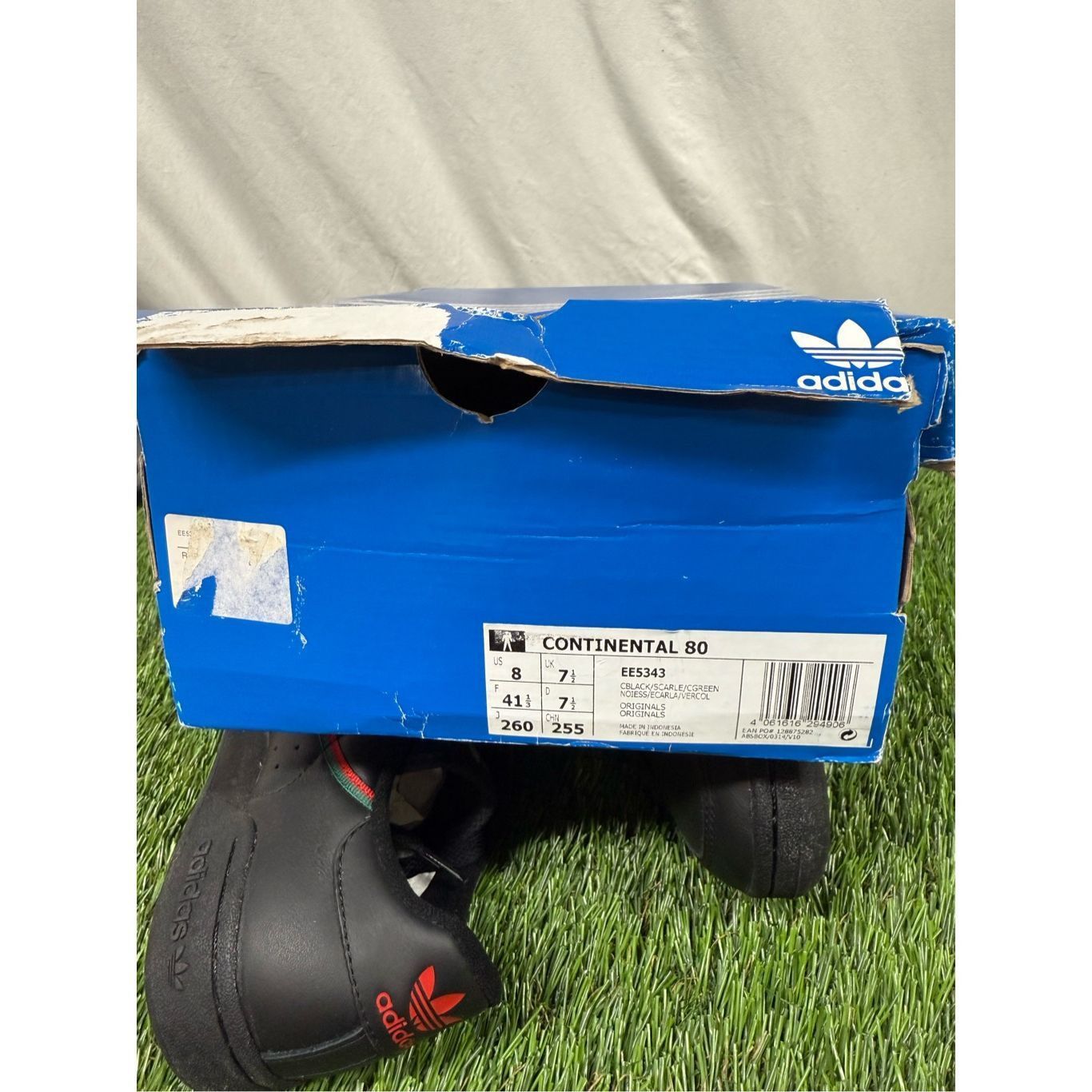 Adidas Size 8 - NEW TRIED ON adidas Continental 80 Black Scarlet Green Size US 8 / EU 41 - 6 Thumbnail