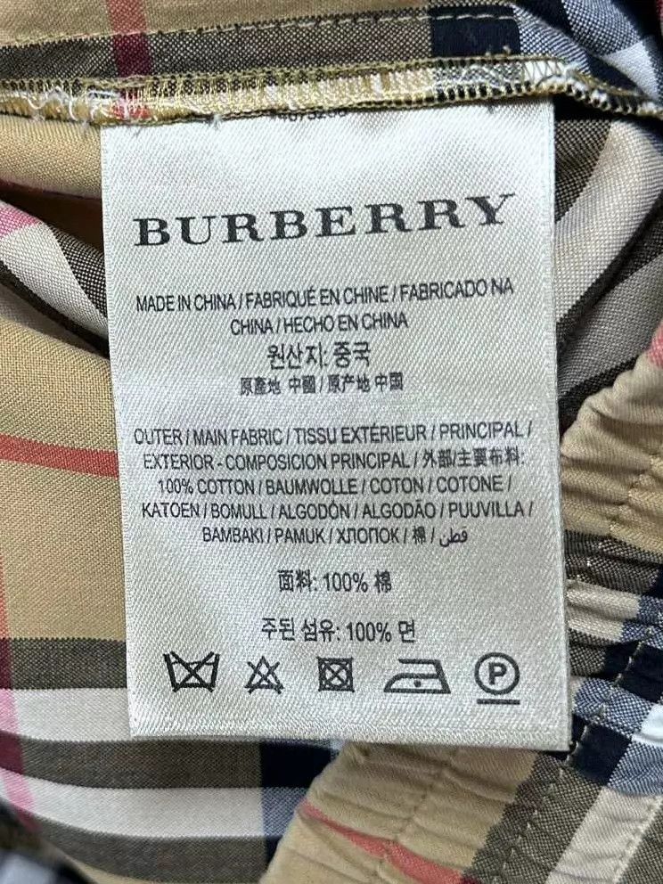 Burberry Burberry Side Black Stripe Check Trousers UK6 99New Size 26" / US 2 / IT 38 - 4 Thumbnail