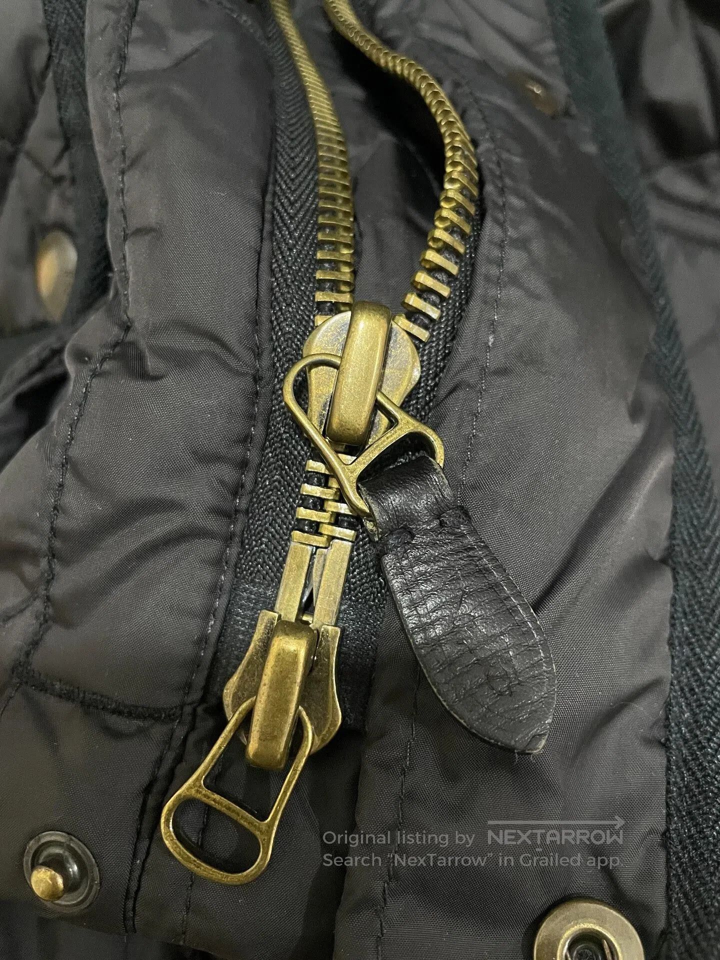 Polo Ralph Lauren Quilted Cotton Jacket with Suede Detail. Size US L / EU 52-54 / 3 - 4 Thumbnail