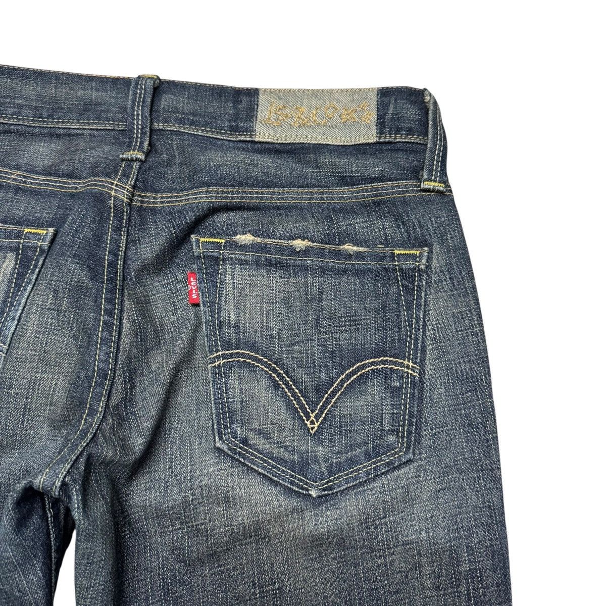 Levi's Vintage Levis Super Flare Jeans Low Rise Size 29" - 11 Thumbnail
