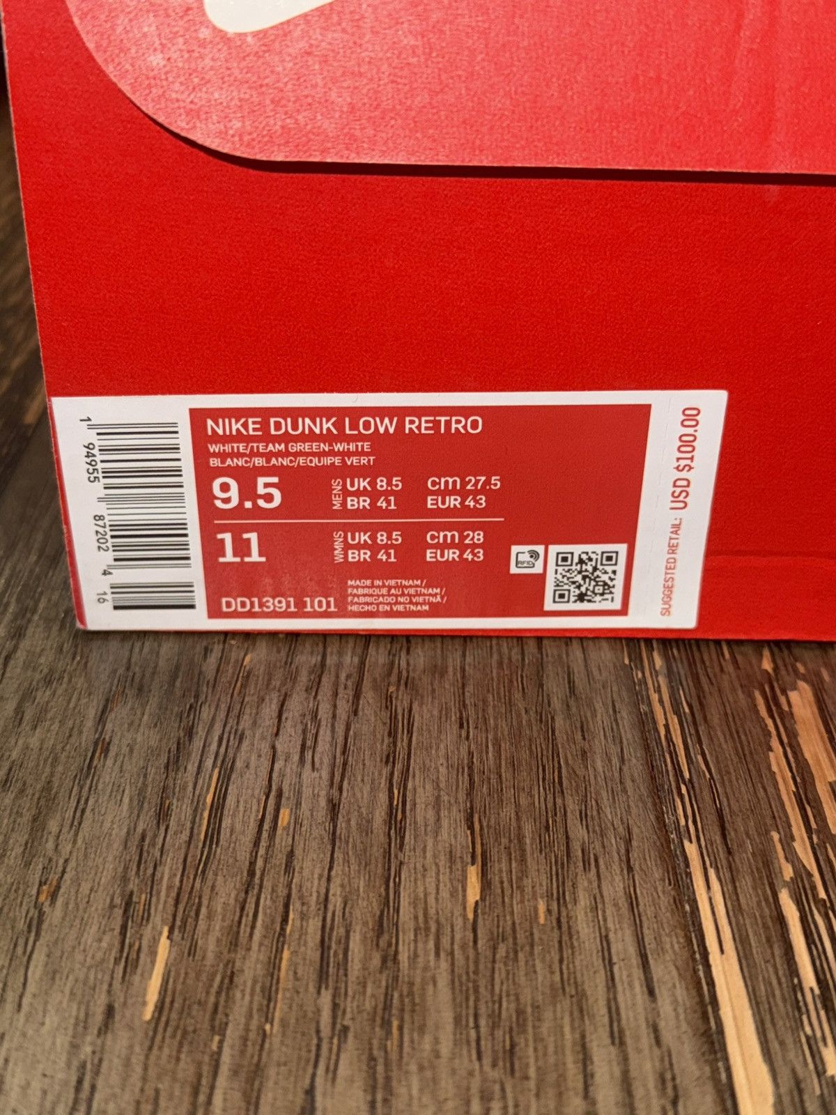 Nike Nike Dunk Lo Size US 9.5 / EU 42-43 - 4 Thumbnail