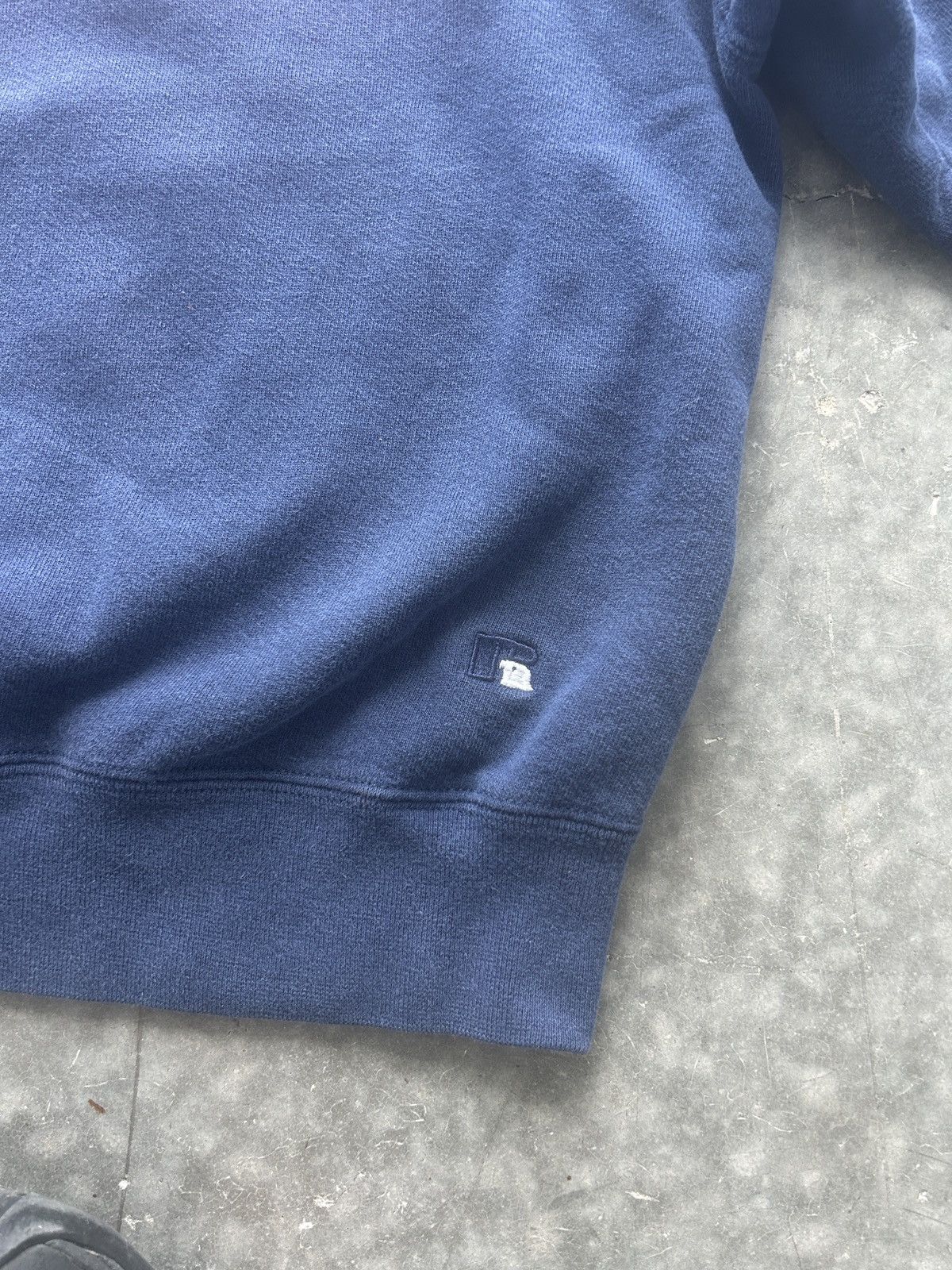 Russell Athletic × Vintage Vintage 90s Russell Virginia Sweatshirt Turtleneck Boxy Size US L / EU 52-54 / 3 - 3 Thumbnail