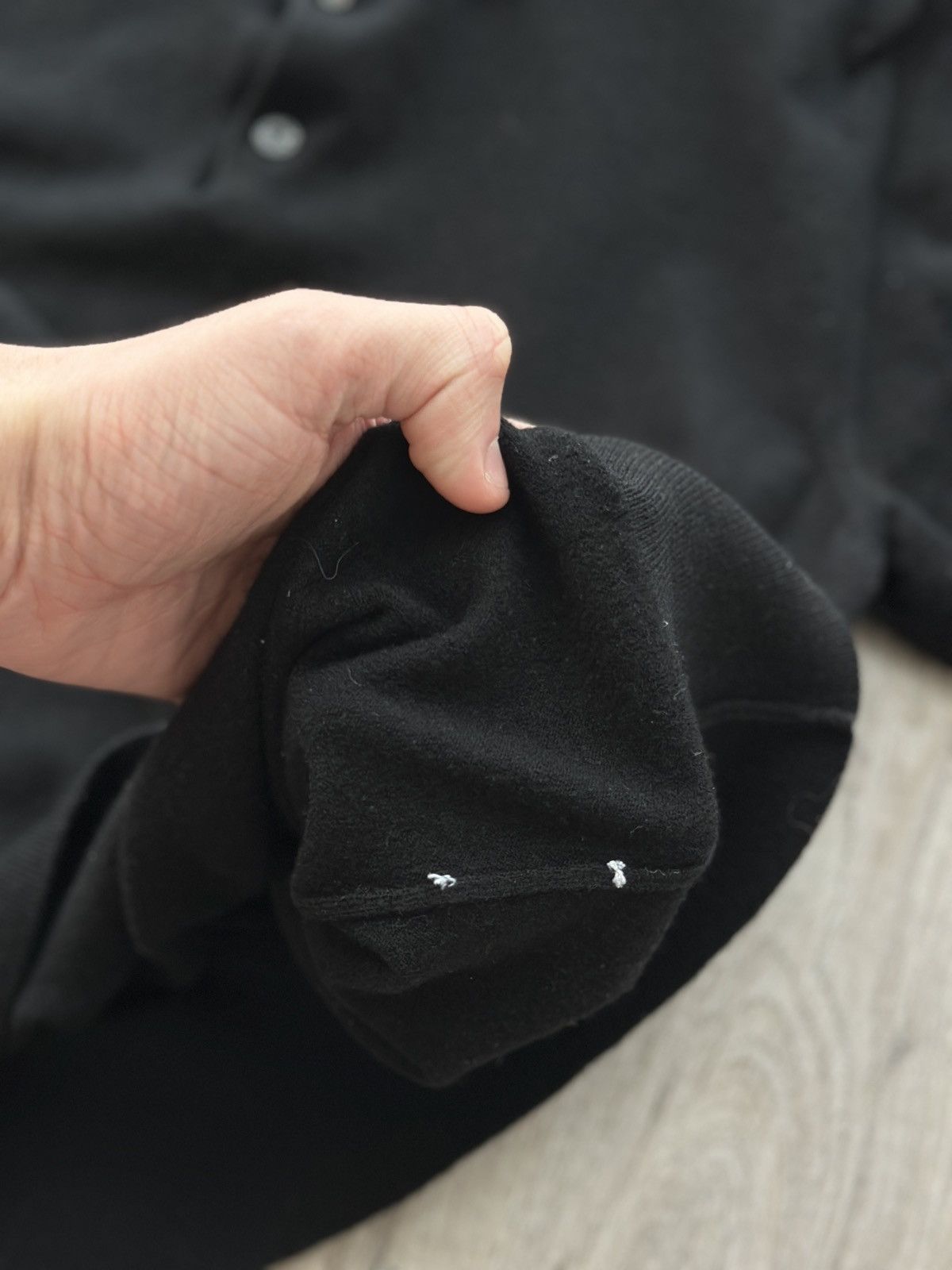Moncler Original Moncler Men Wool Black Polo Shirt size S Size US S / EU 44-46 / 1 - 8 Thumbnail