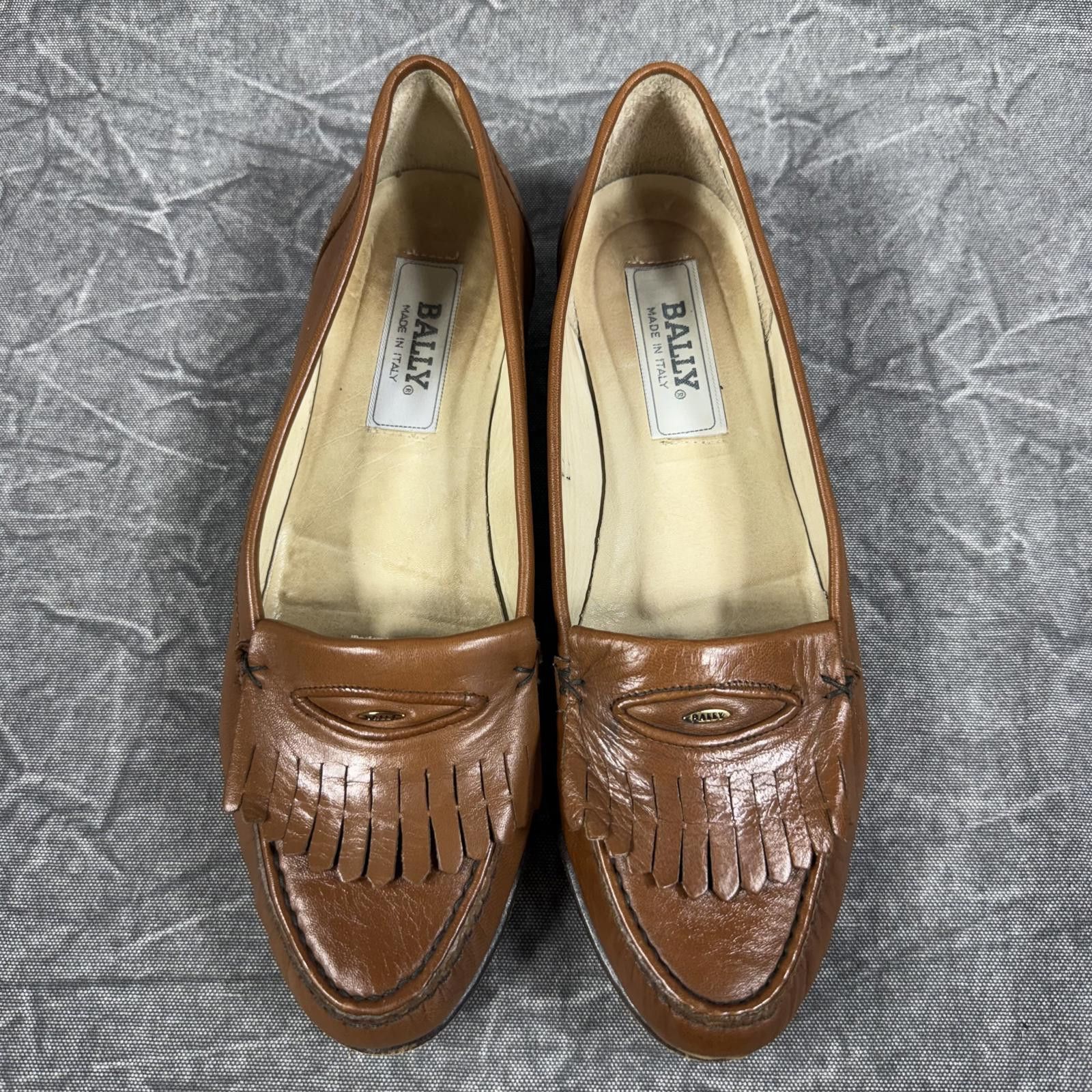 Bally Bally Shoes Women's 9 N Brown Flats Loafers Made in Italy Size US 9 / IT 39 - 2 Thumbnail